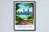 Vancouver Travel Print