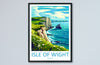 Isle Of Wight Travel Print