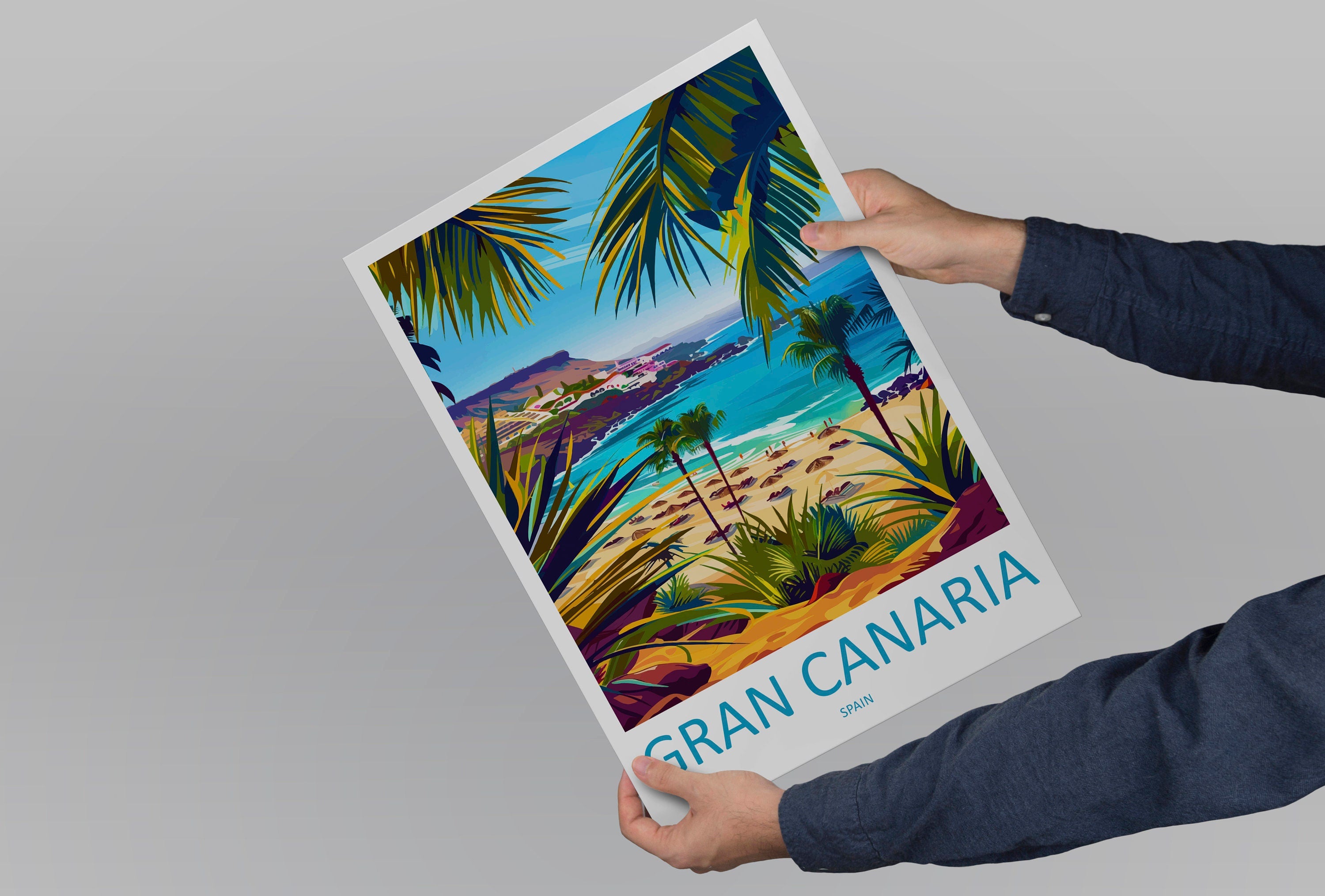 Gran Canaria Travel Print