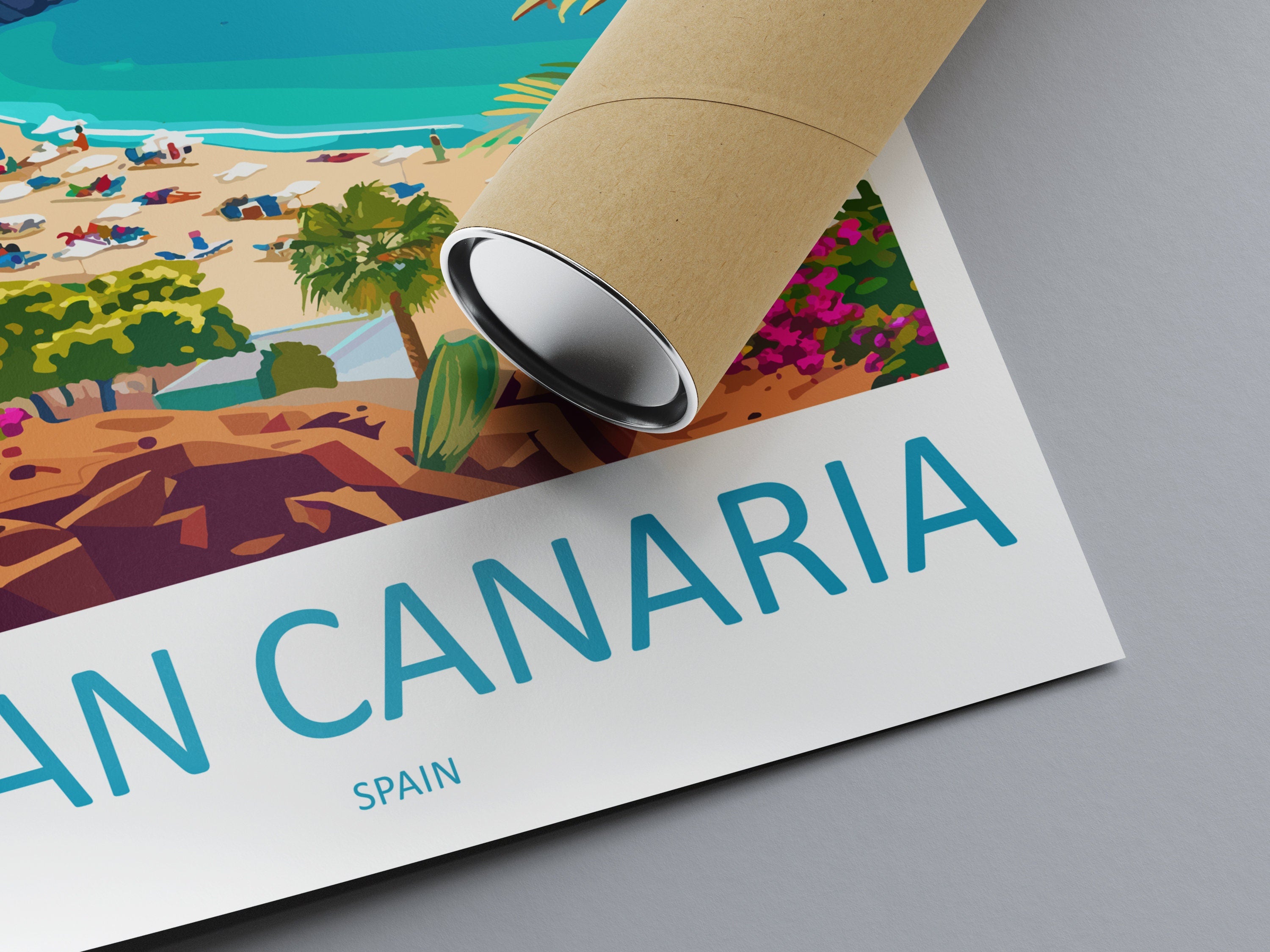 Gran Canaria Travel Print