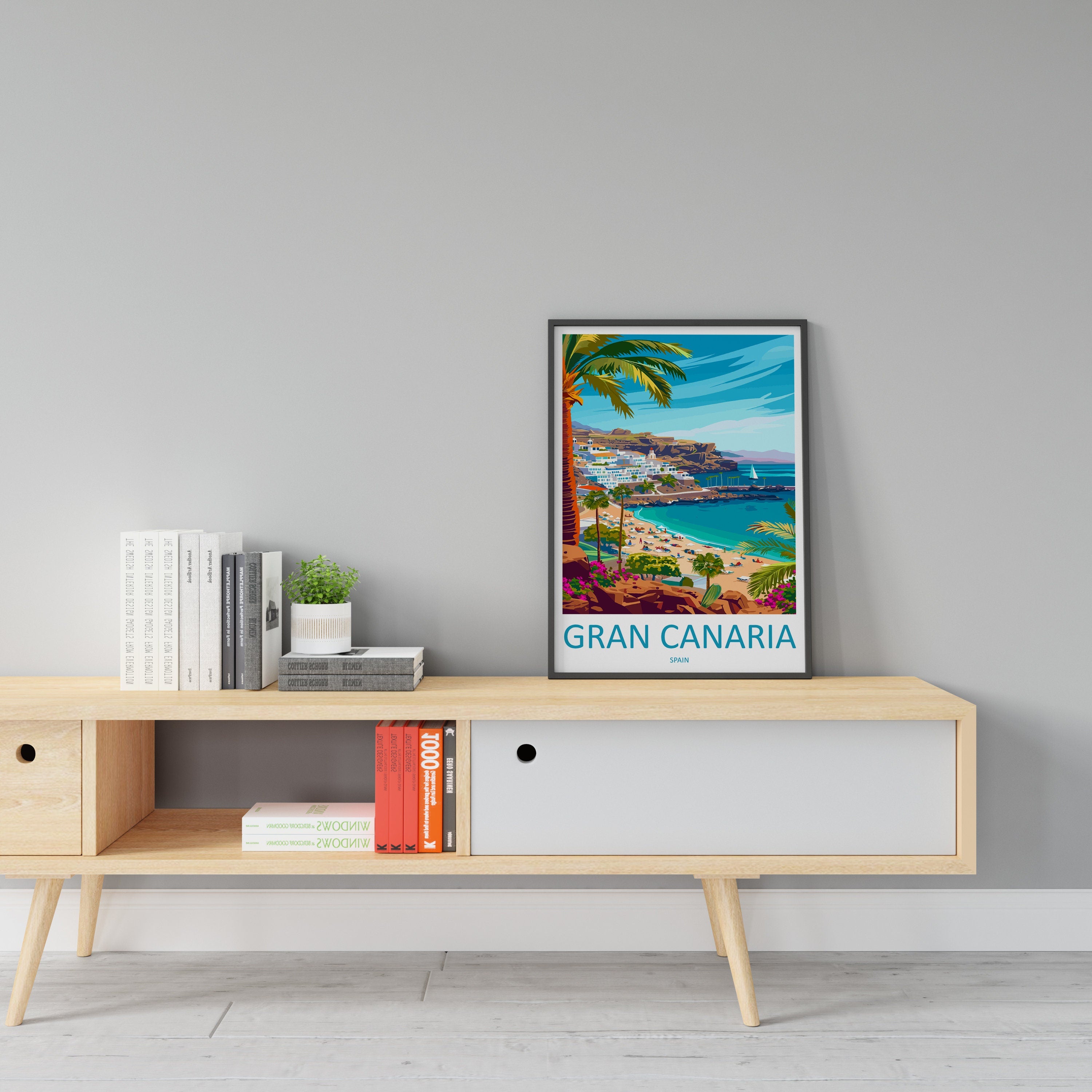 Gran Canaria Travel Print