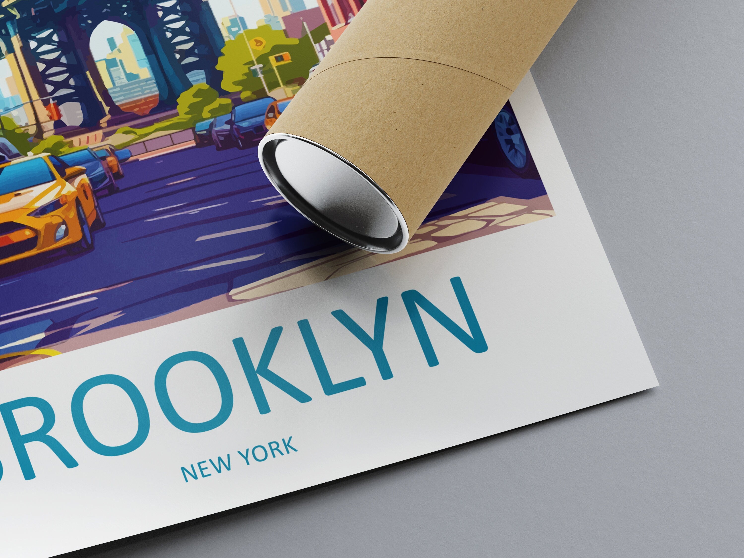 Brooklyn New York Travel Print