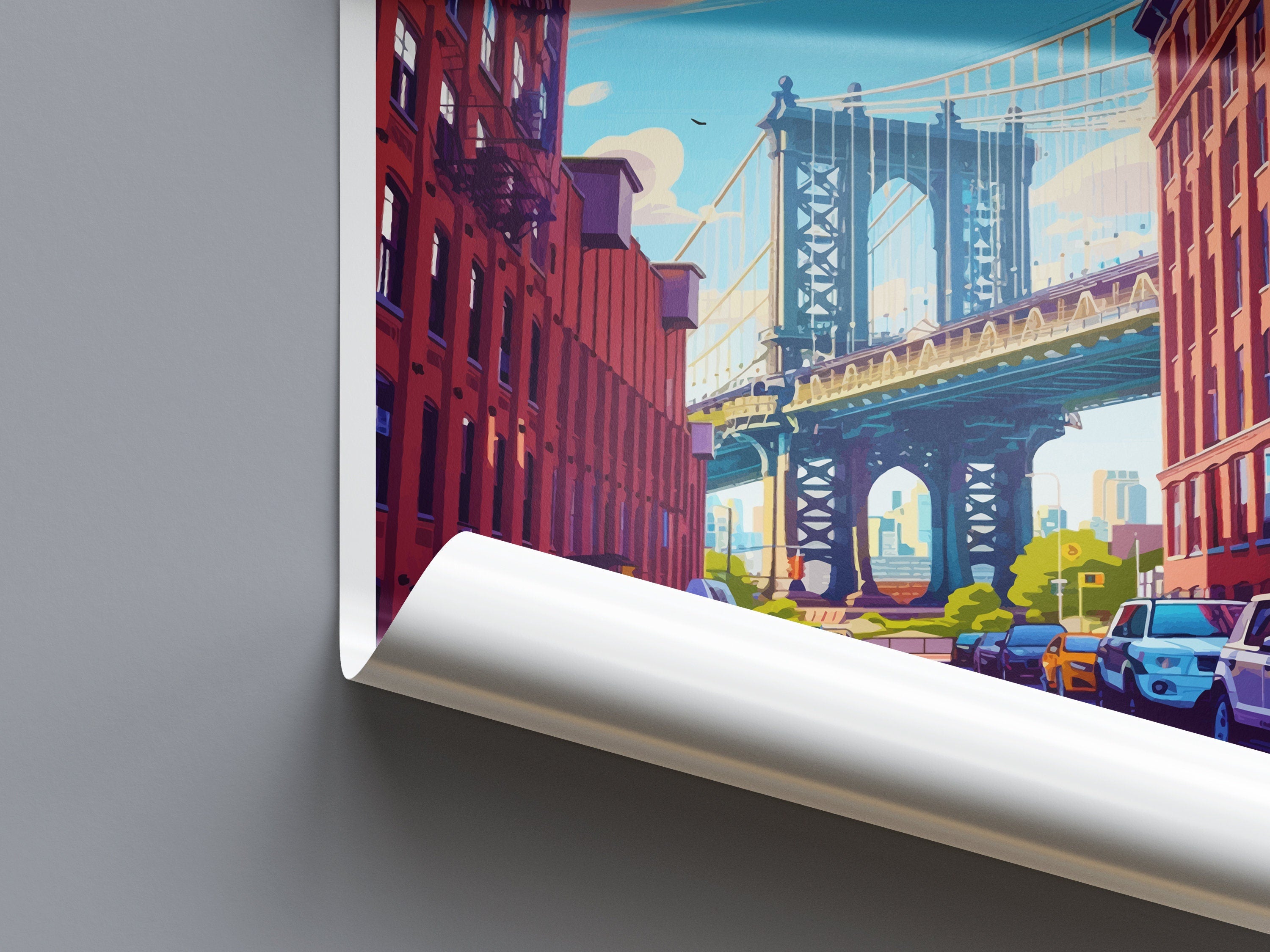 Brooklyn New York Travel Print