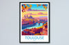 Toulouse Travel Print