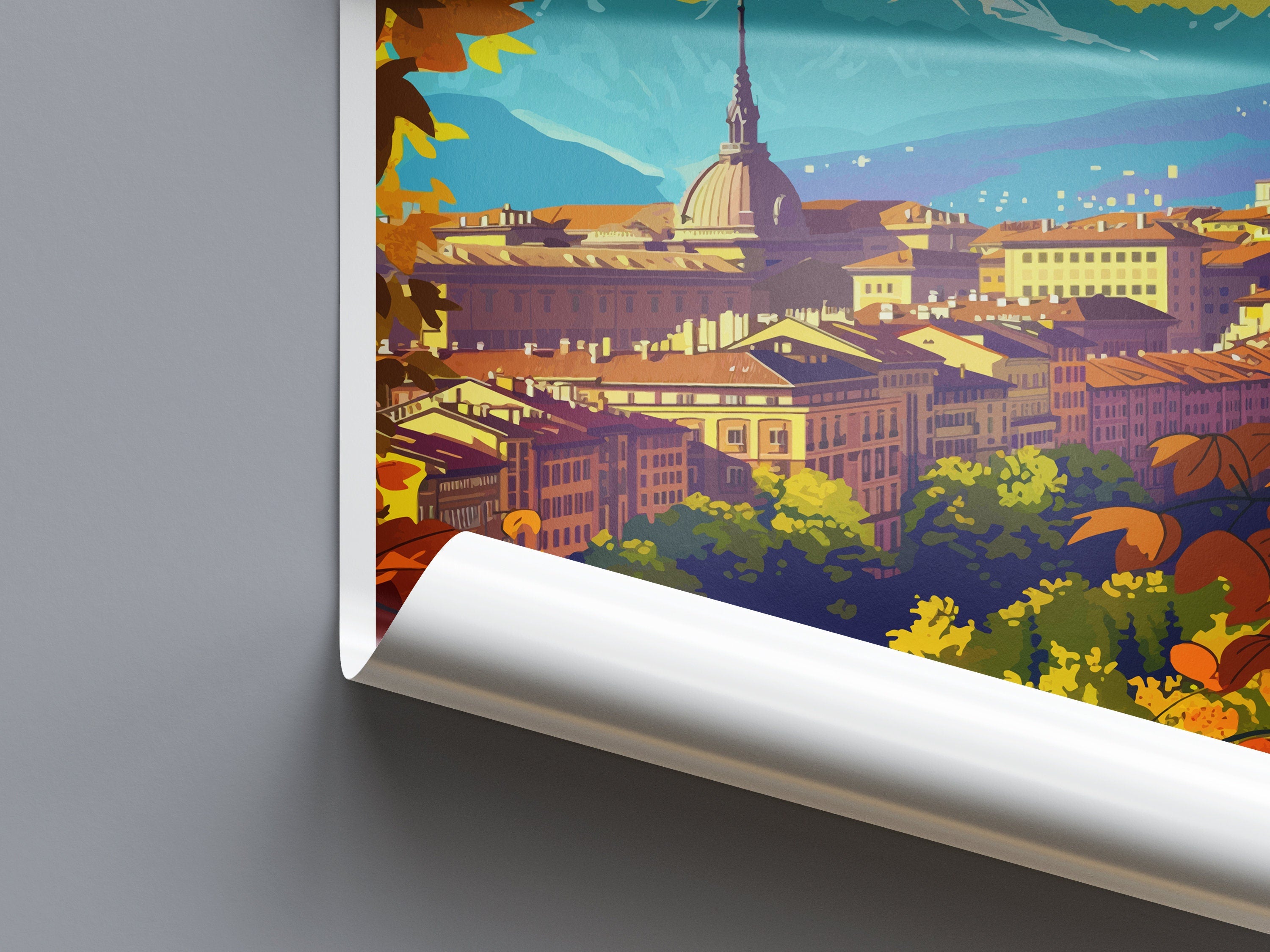 Turin Travel Print