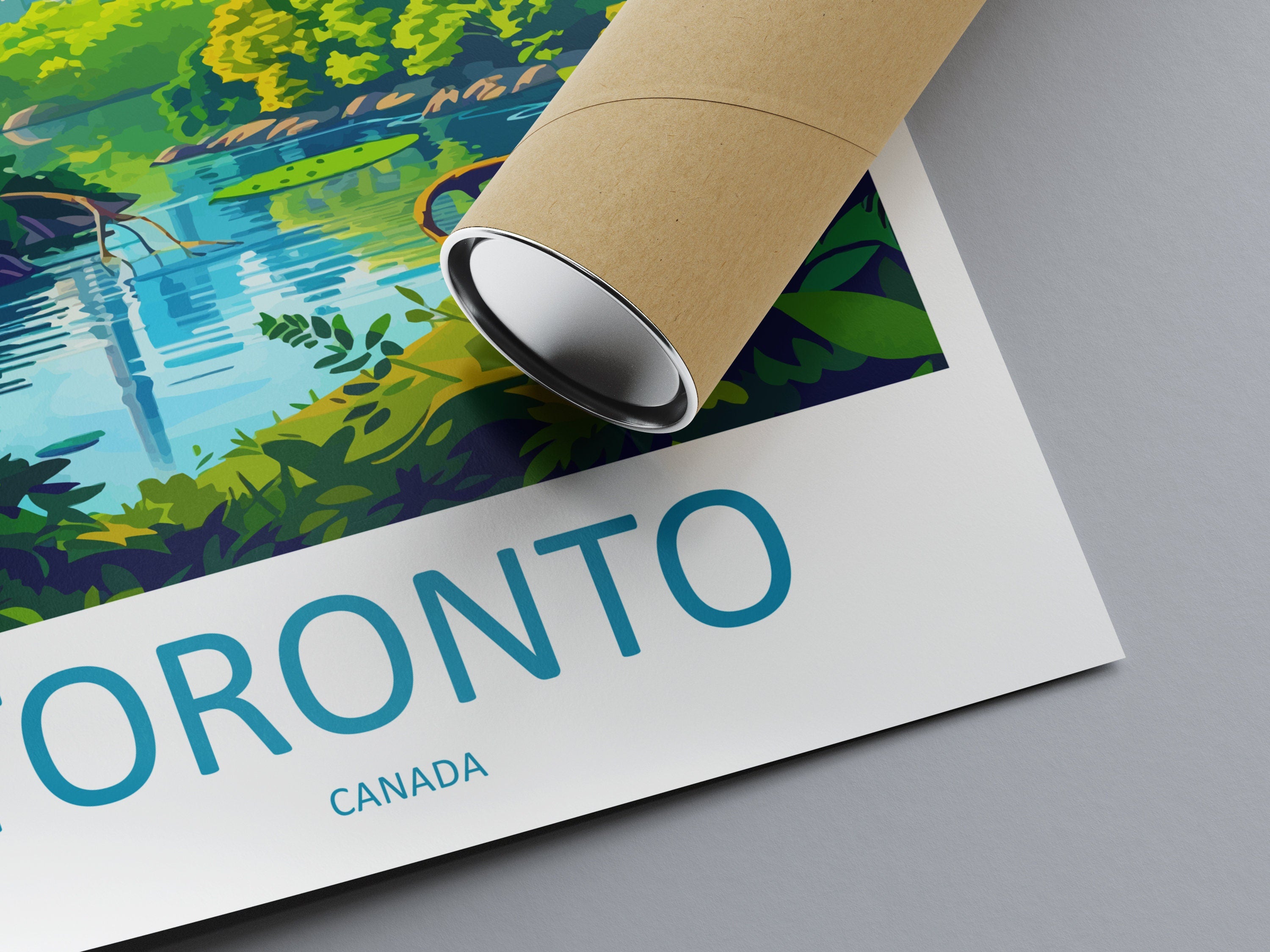 Toronto Travel Print