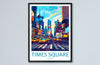 Times Square Travel Print