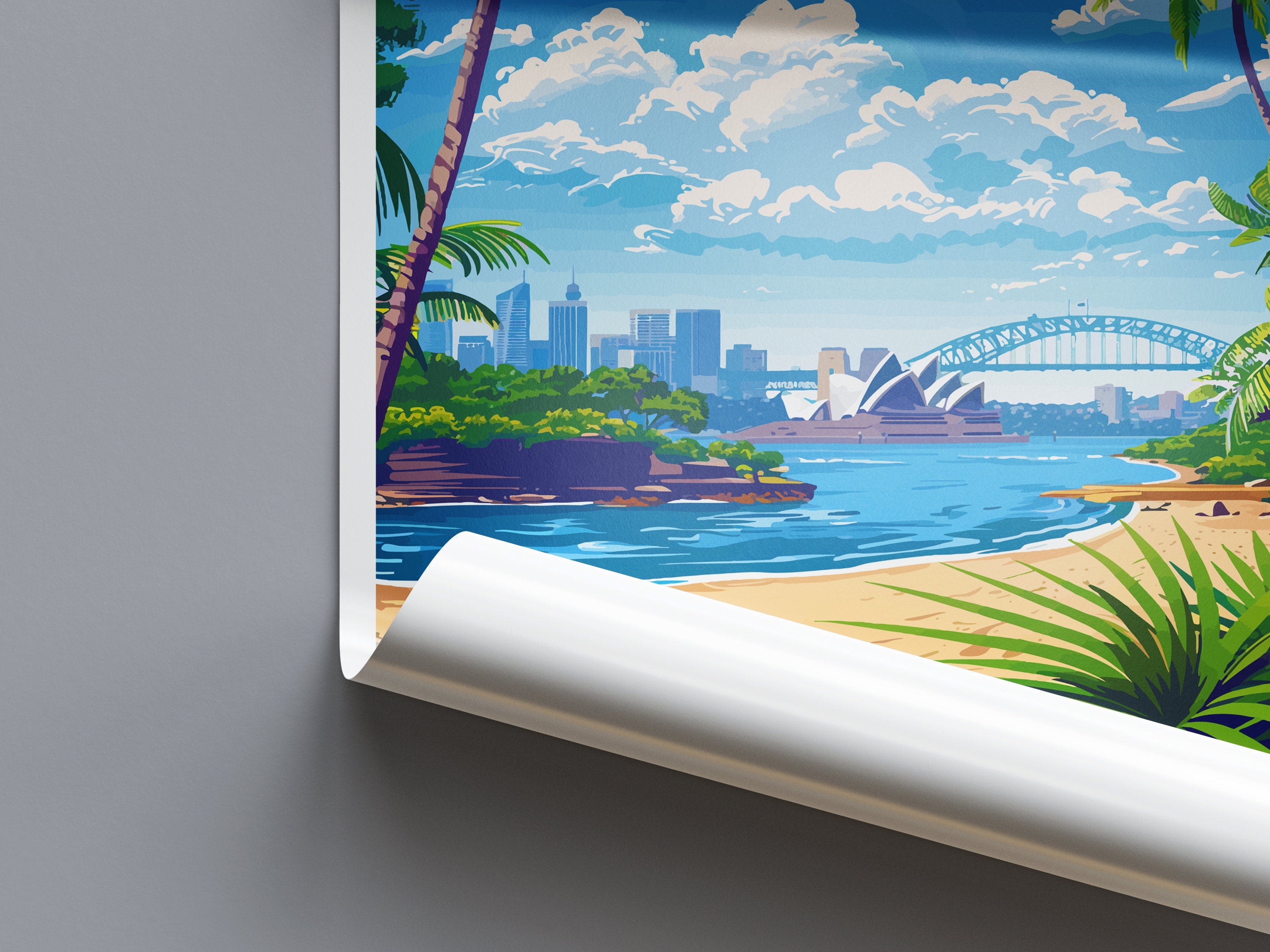 Sydney Opera House Travel Print