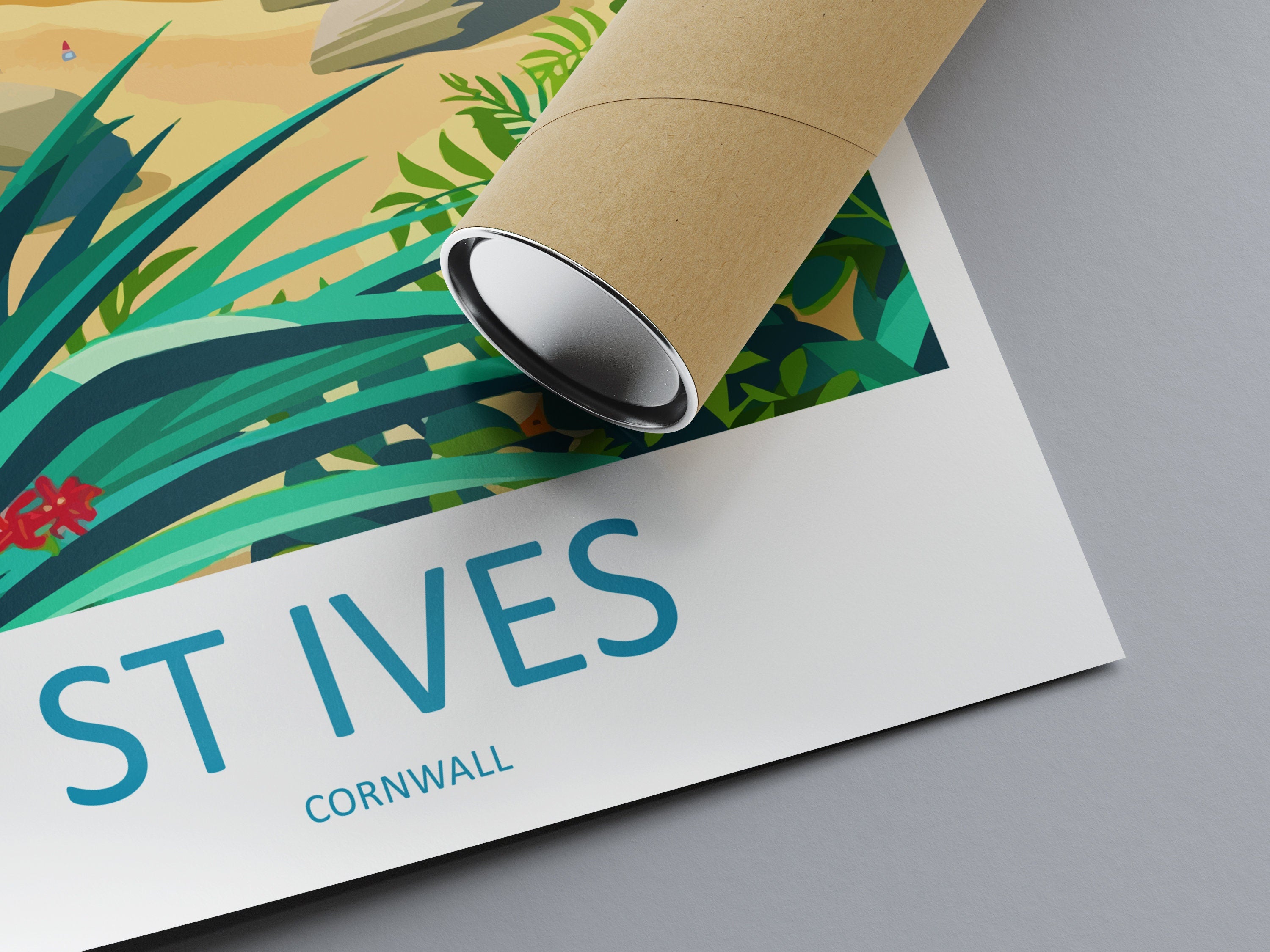 St Ives Travel Print