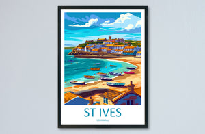 St Ives Travel Print