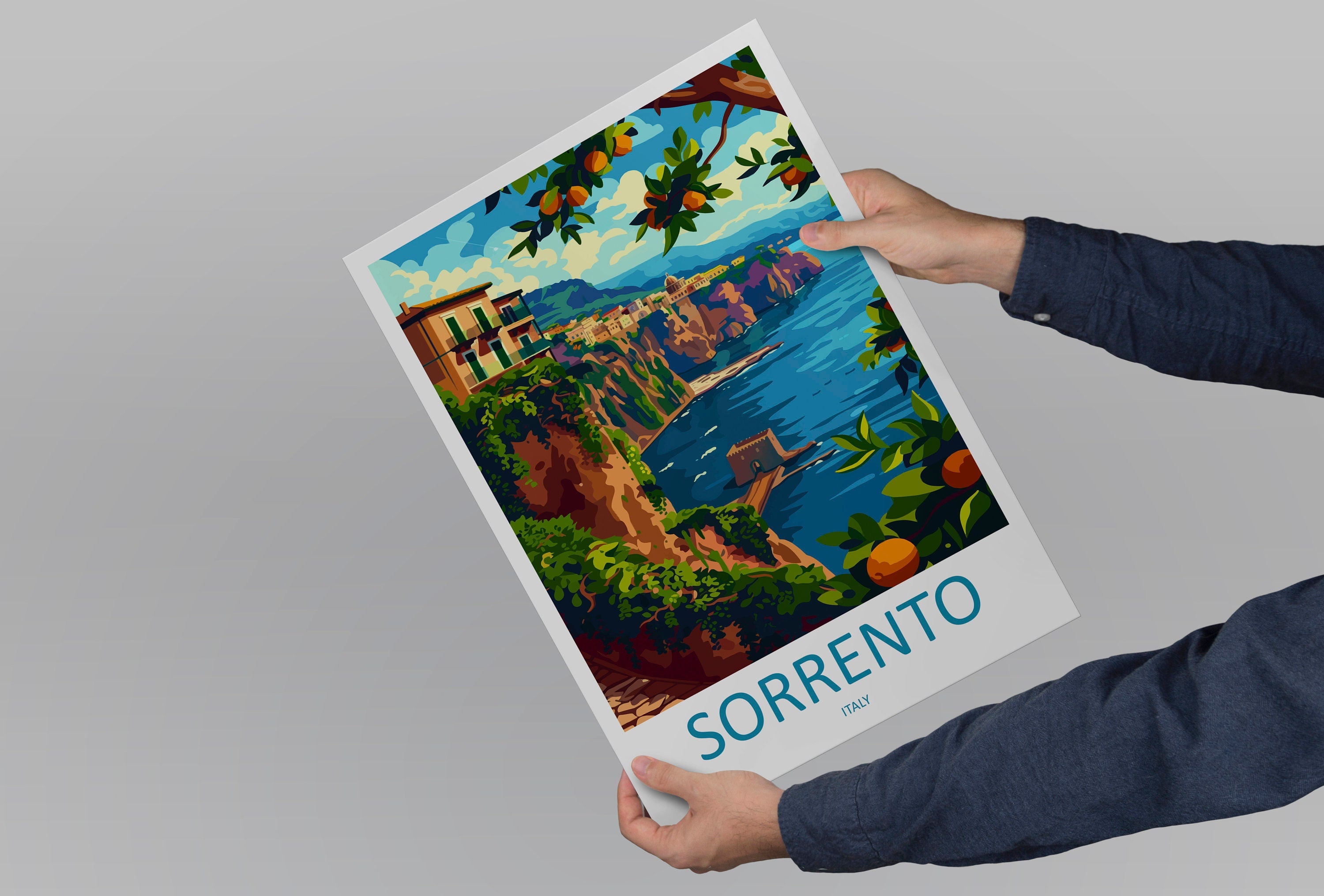 Sorrento Travel Print