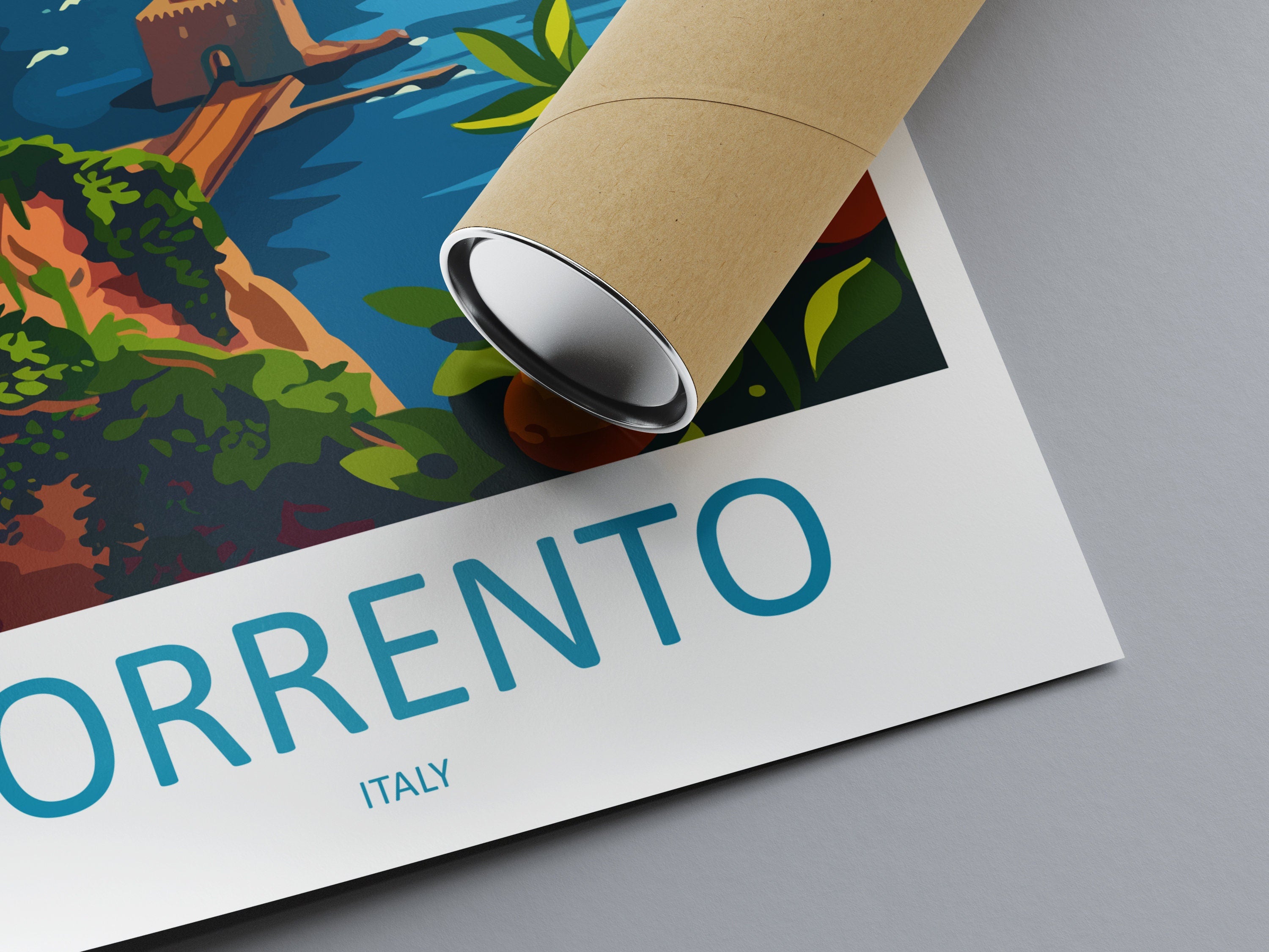 Sorrento Travel Print