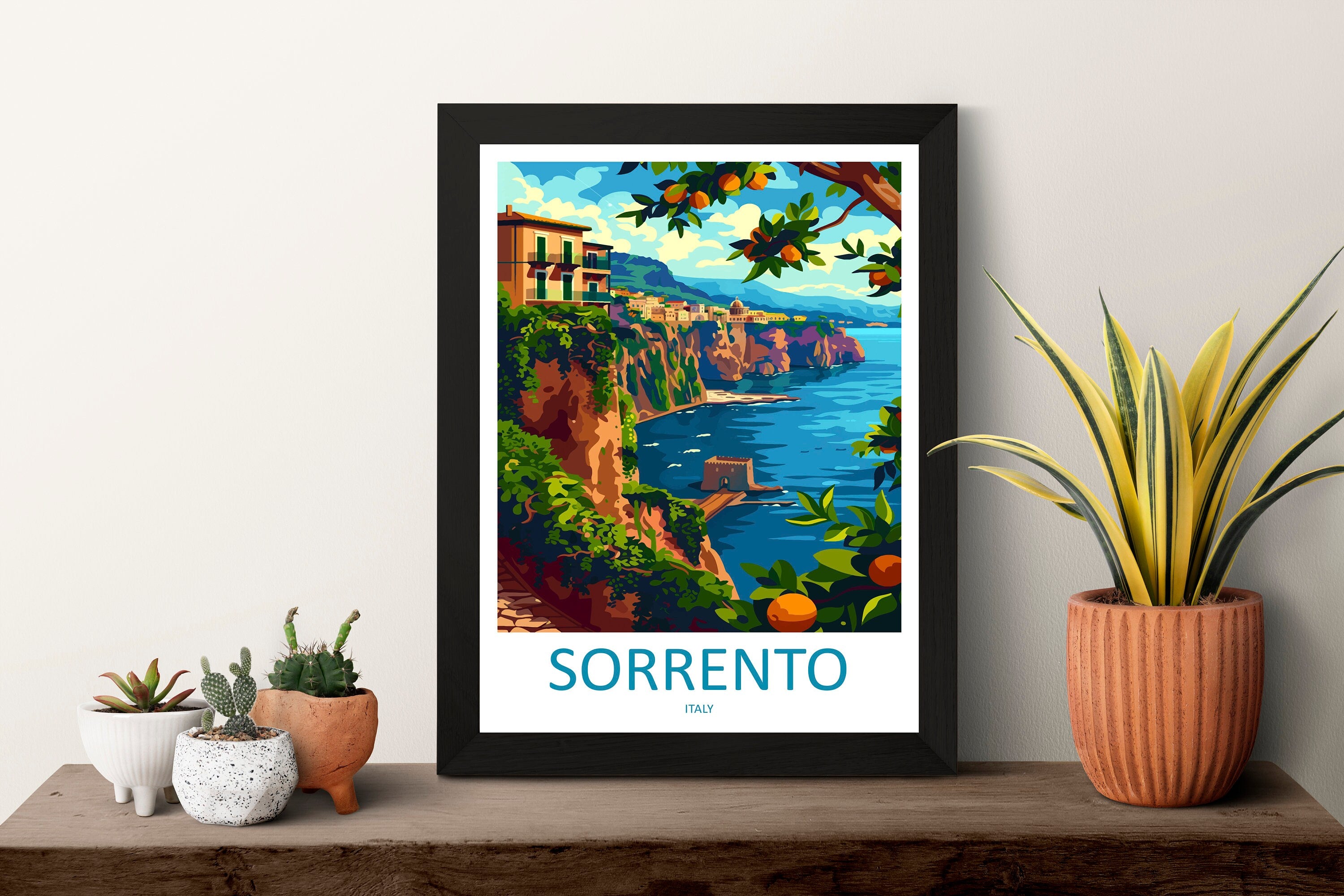 Sorrento Travel Print