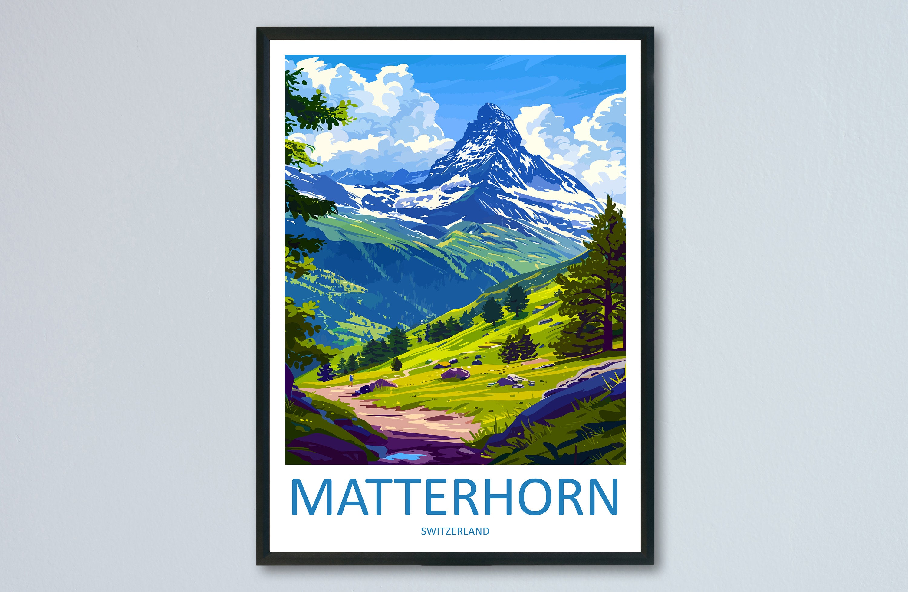 Matterhorn Travel Print