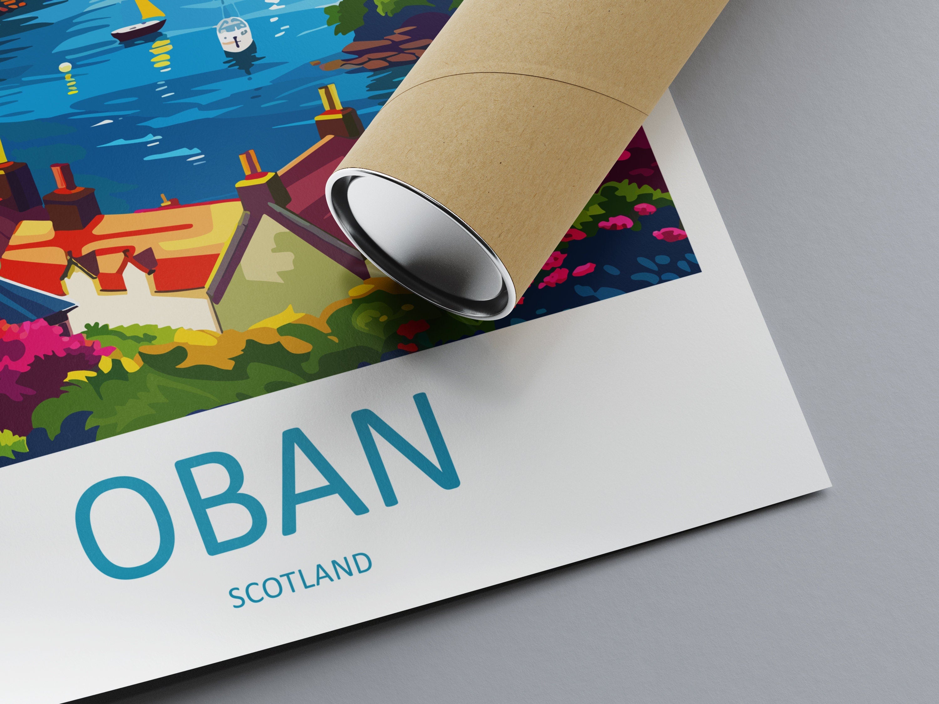 Oban Travel Print