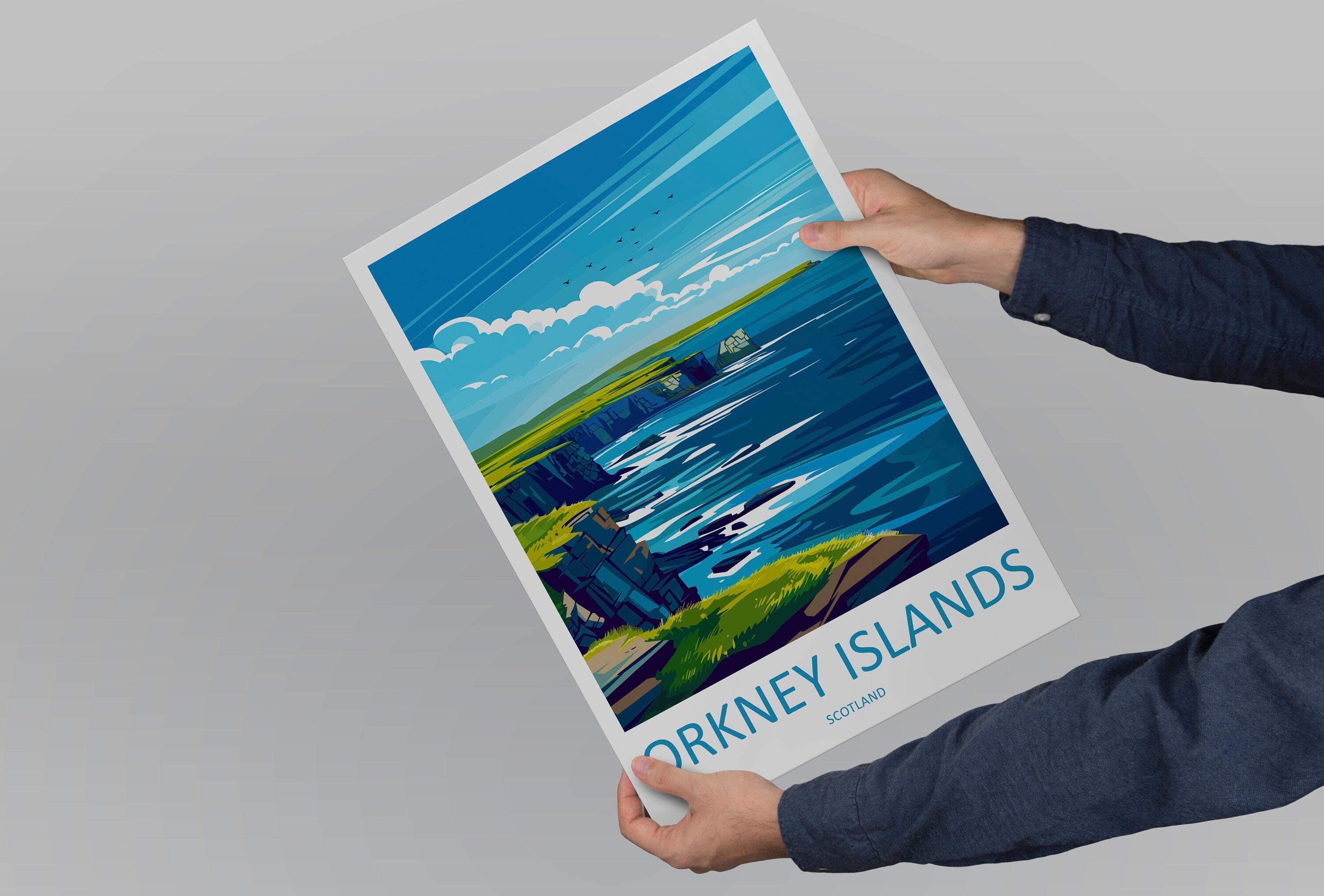 Orkney Islands Print Orkney Islands Home Decor Landscape Print Orkney Islands