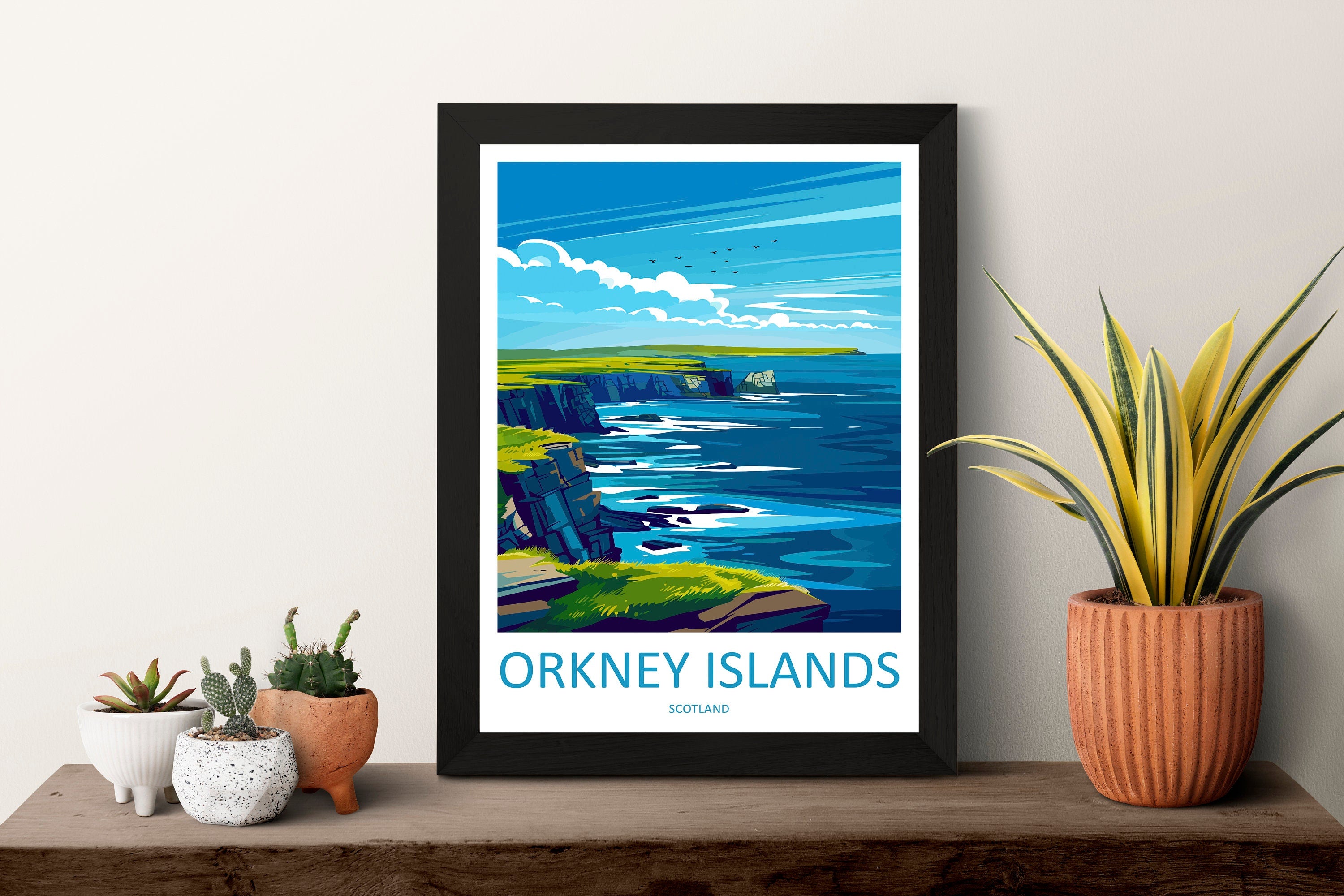 Orkney Islands Print Orkney Islands Home Decor Landscape Print Orkney Islands Wall Art Scotland Enthusiast Gift Wall Hanging Orkney Islands