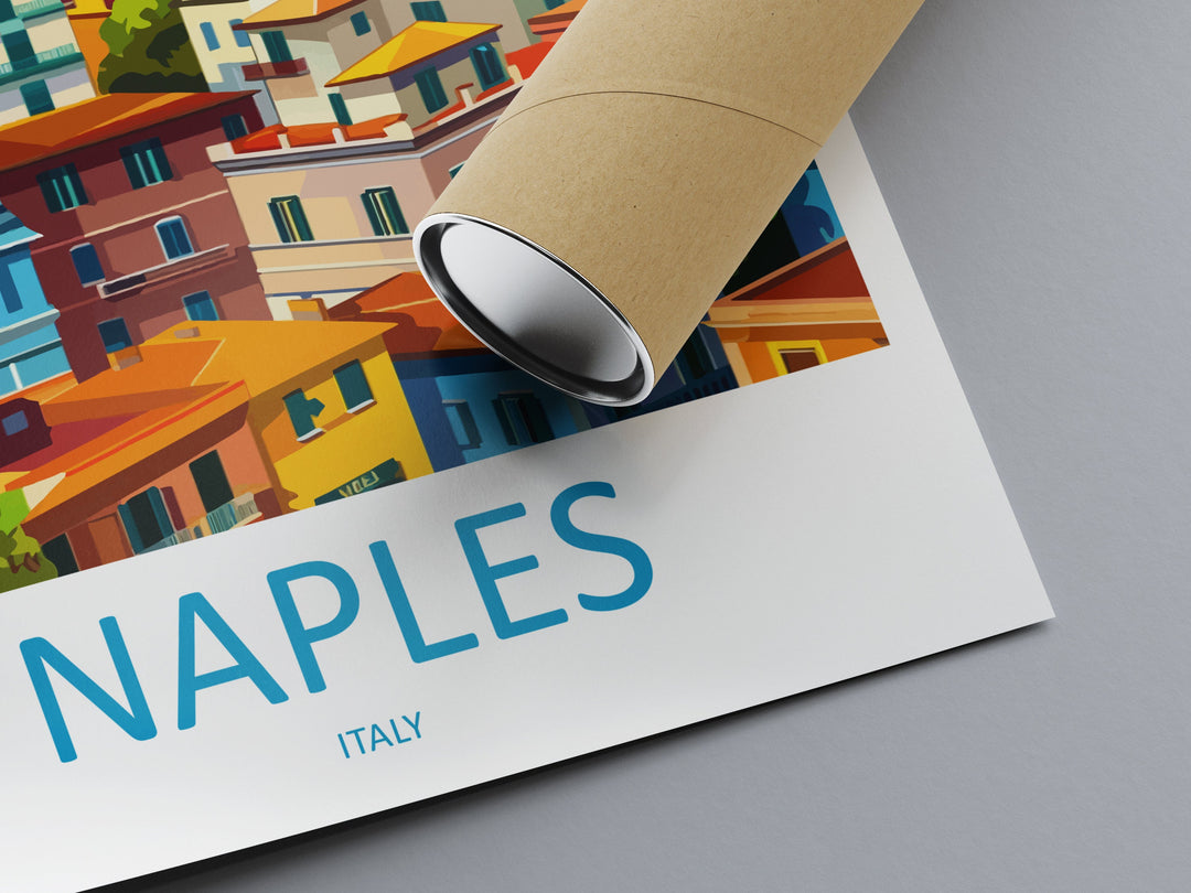 Naples Travel Print Wall Art Naples Italy Wall Hanging Home Decoration Naples Gift Art Lovers Wall Art Print Naples Italy Art Naples Art