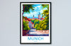 Munich Travel Print