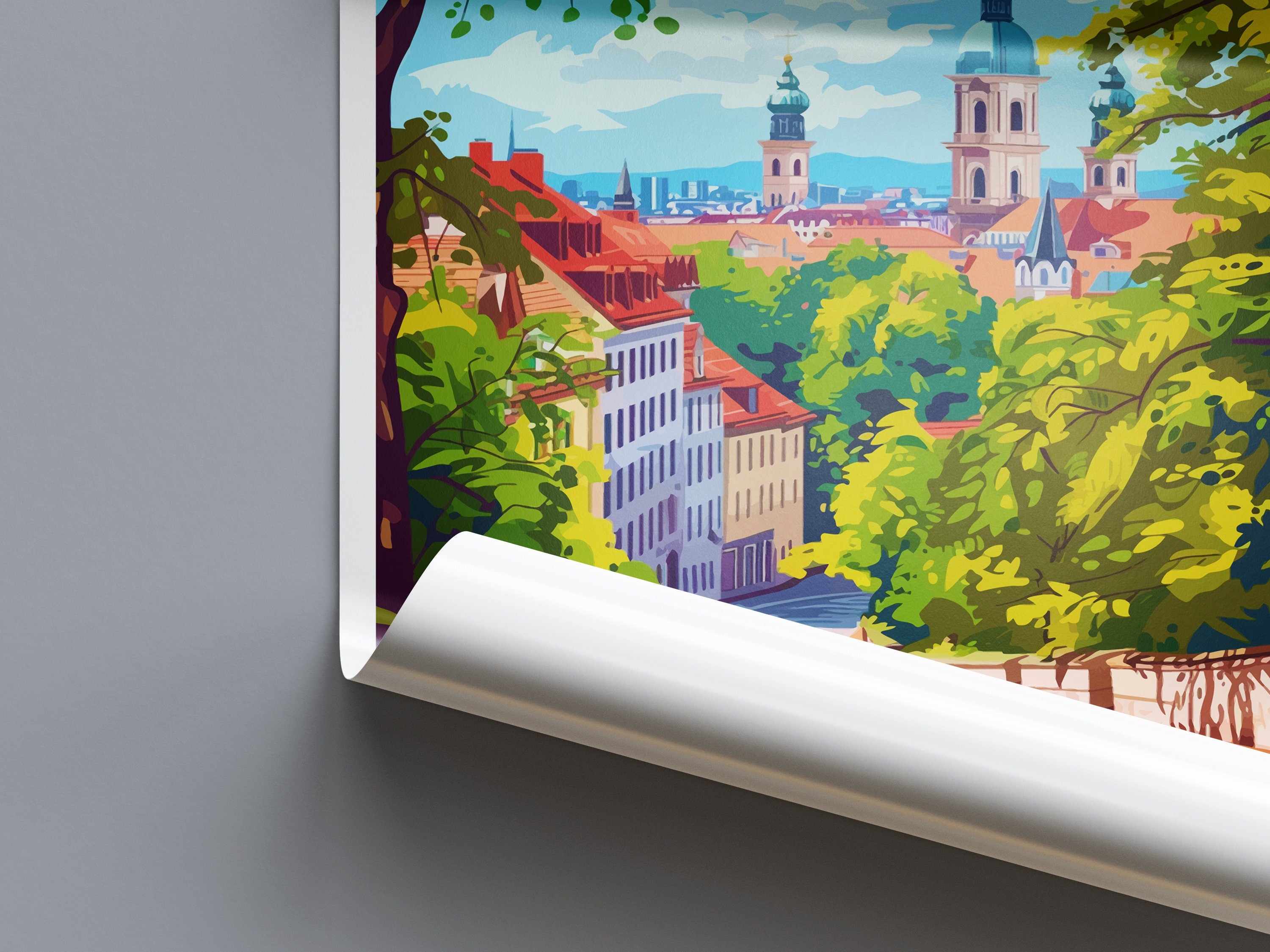 Munich Travel Print