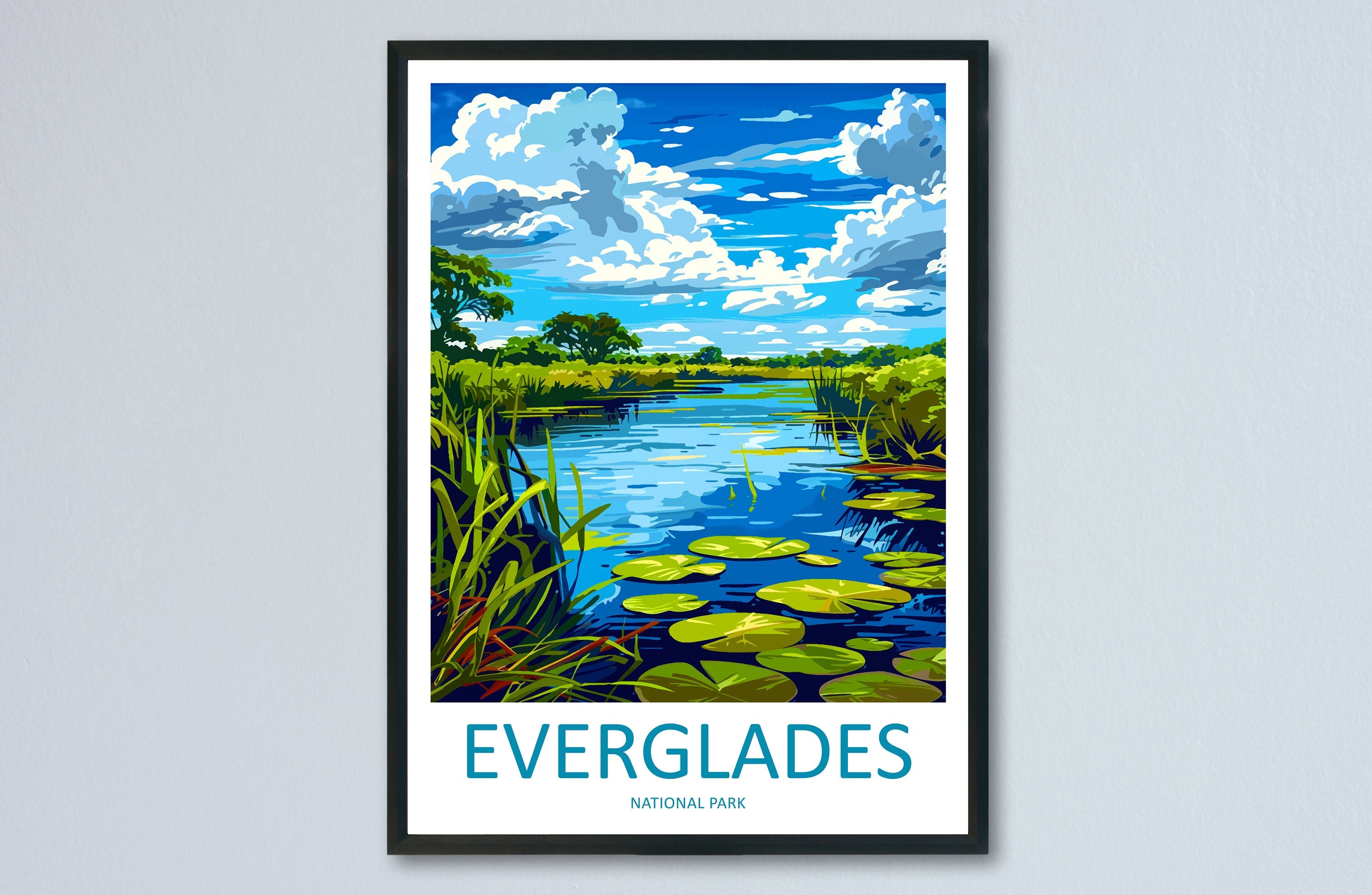 Everglades National Park Travel Print