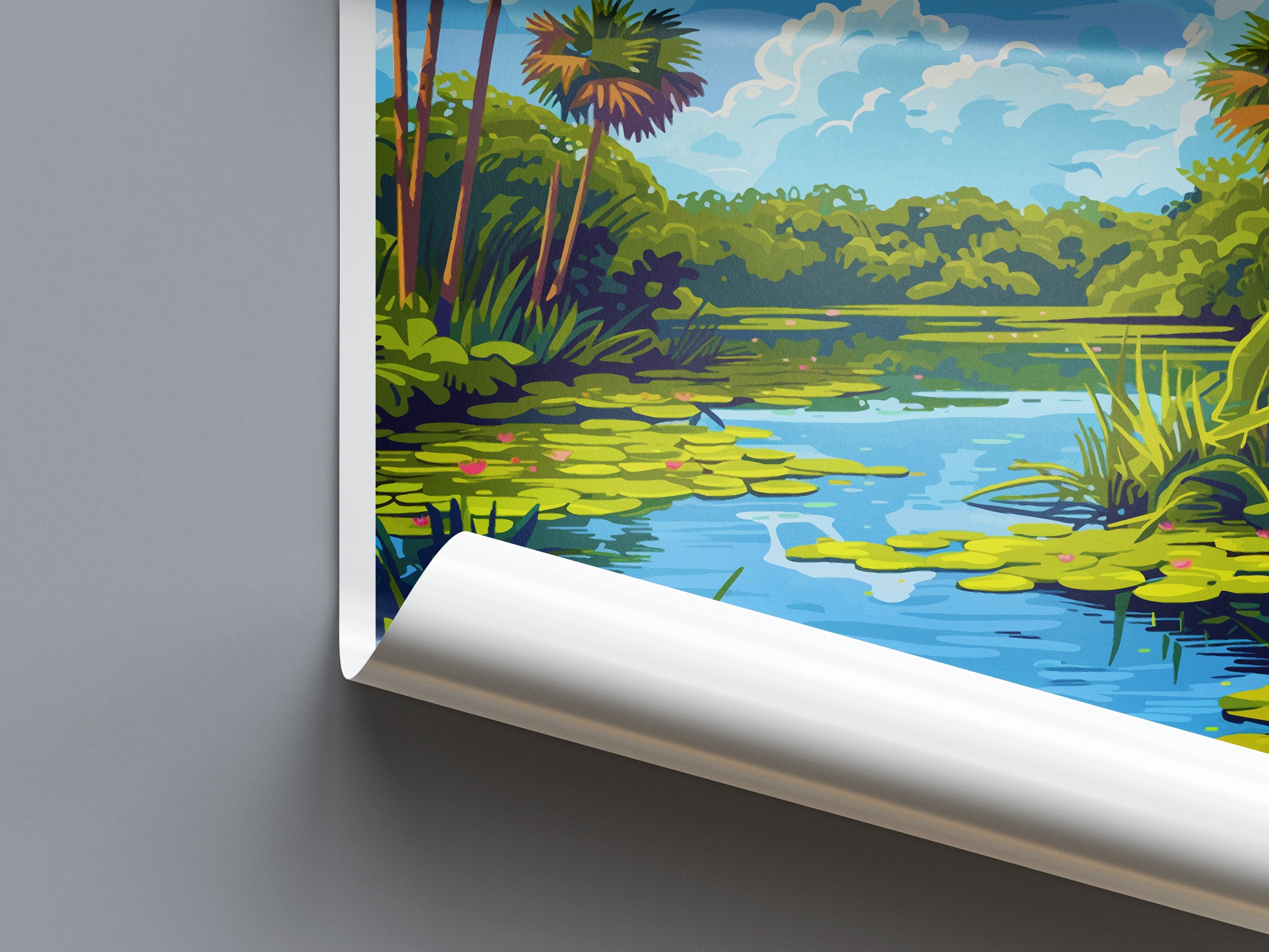 Everglades National Park Travel Print