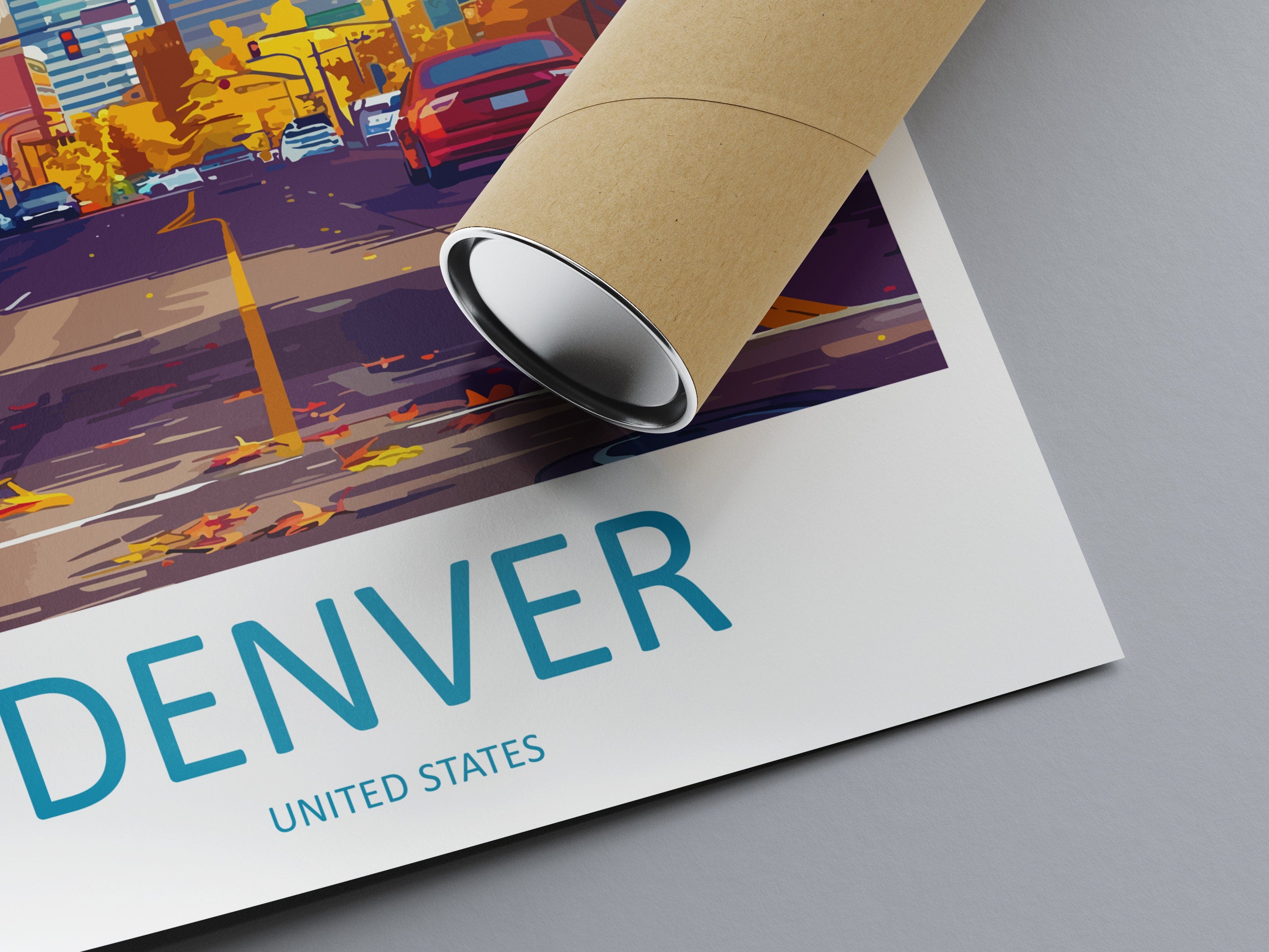 Denver Travel Print