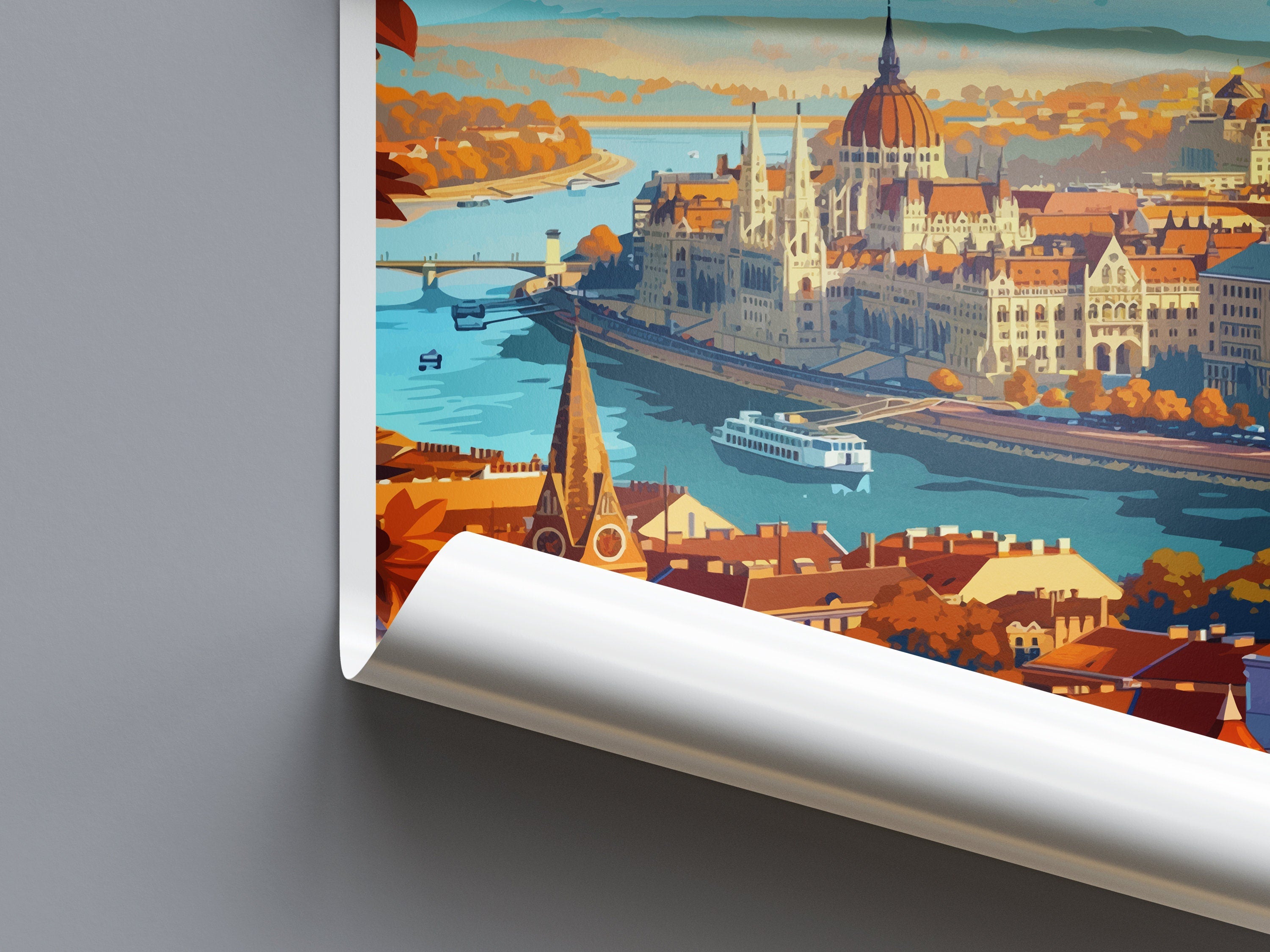 Budapest Travel Print