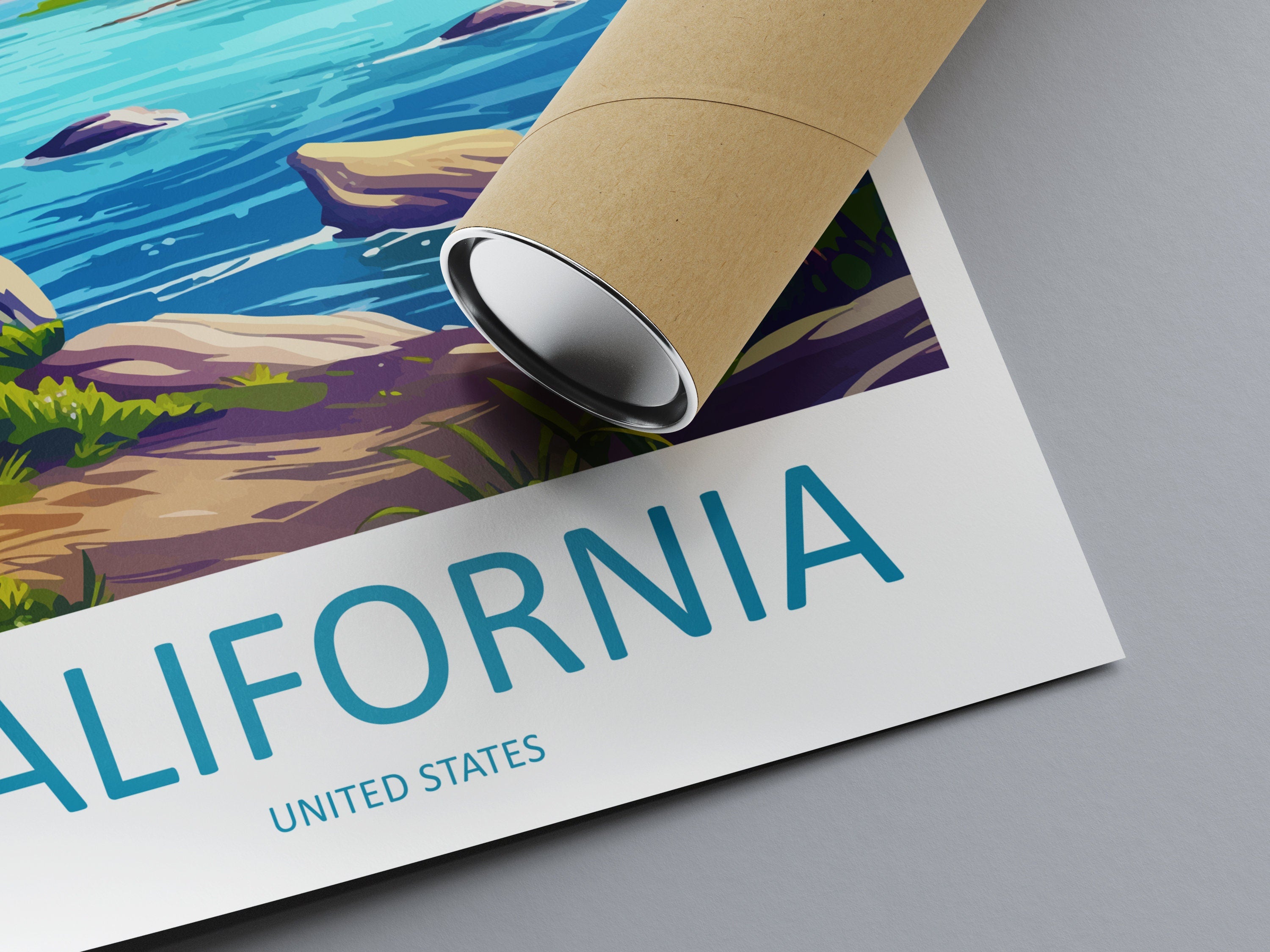 California Travel Print