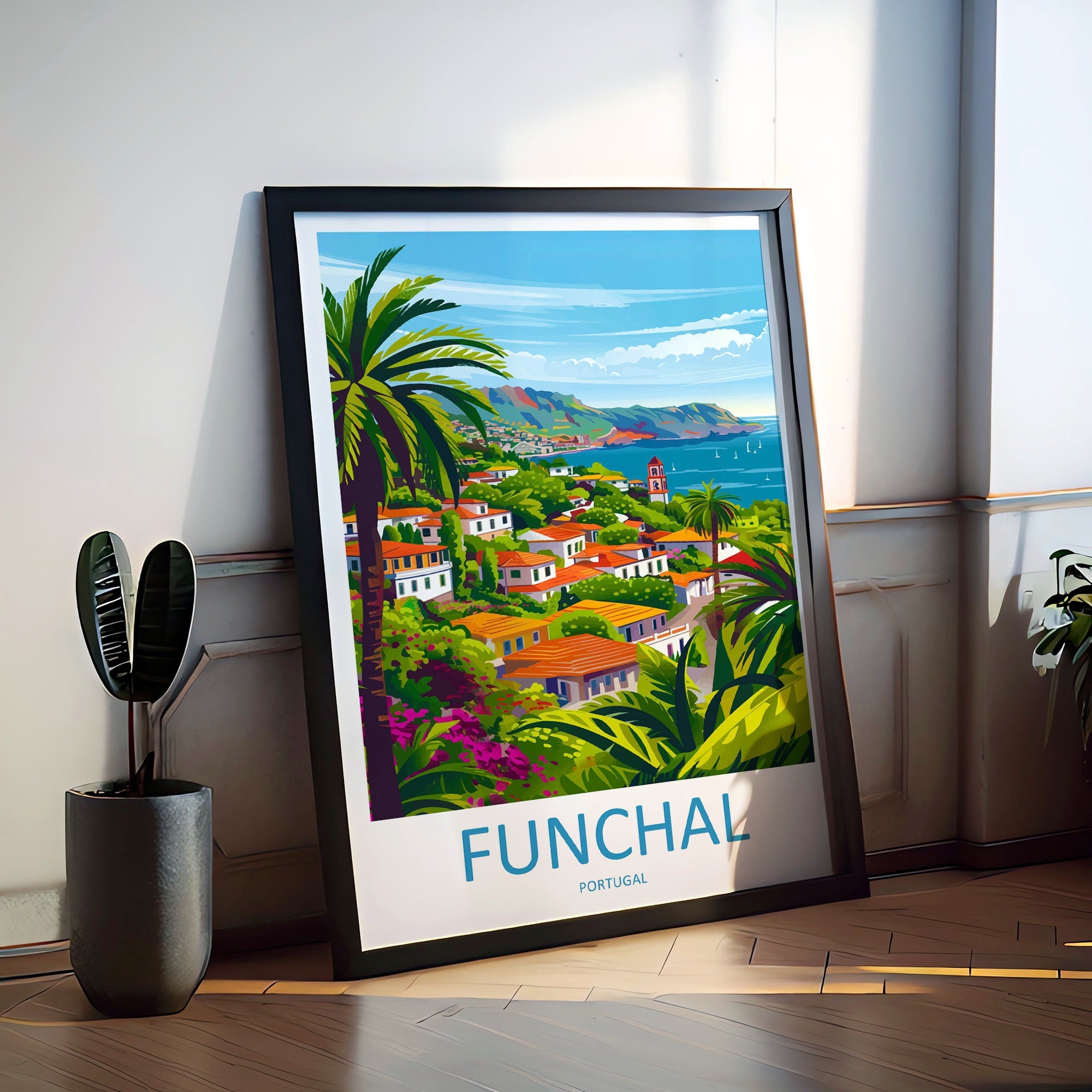 Funchal Travel Print