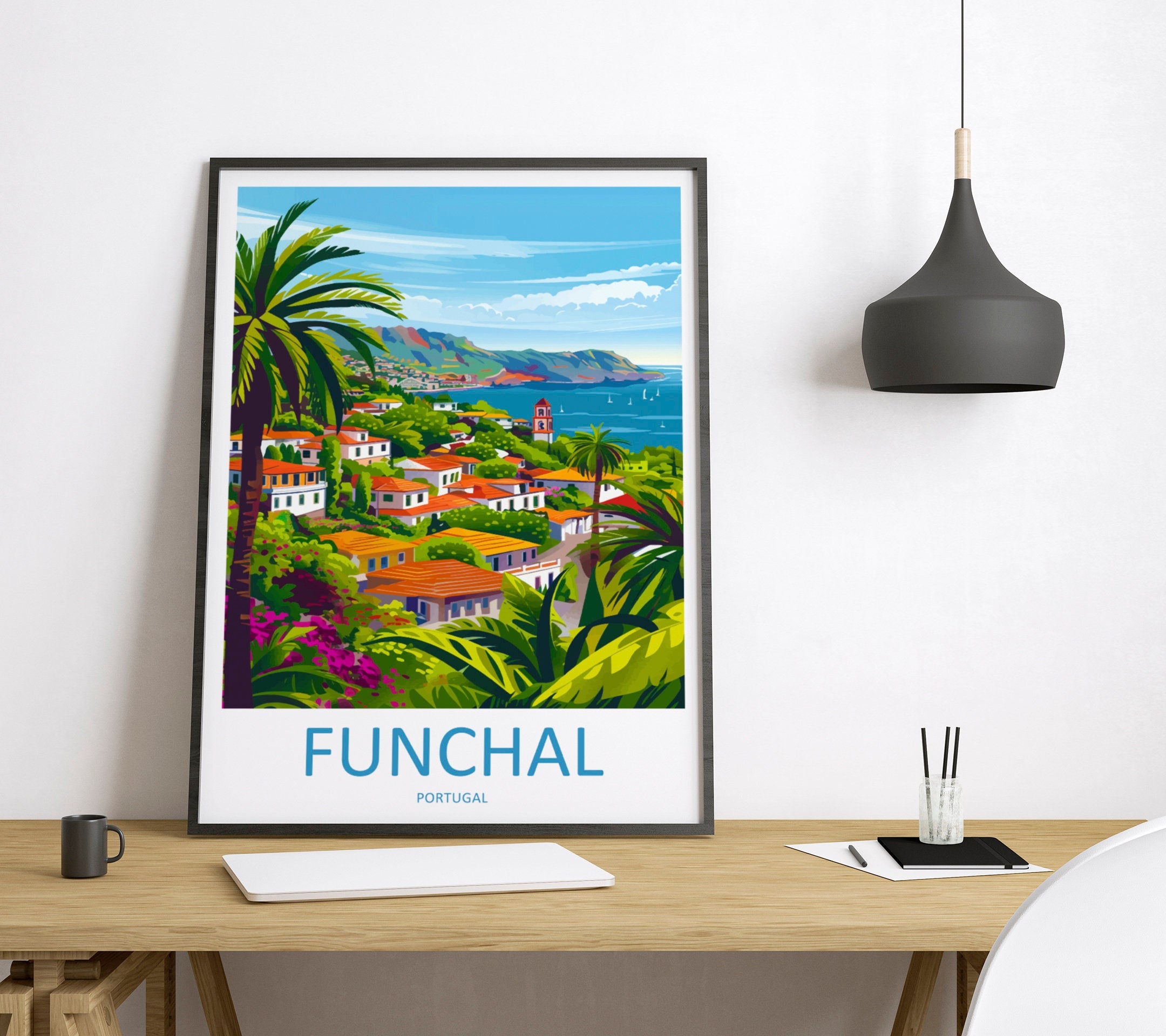 Funchal Travel Print