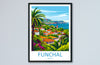 Funchal Travel Print