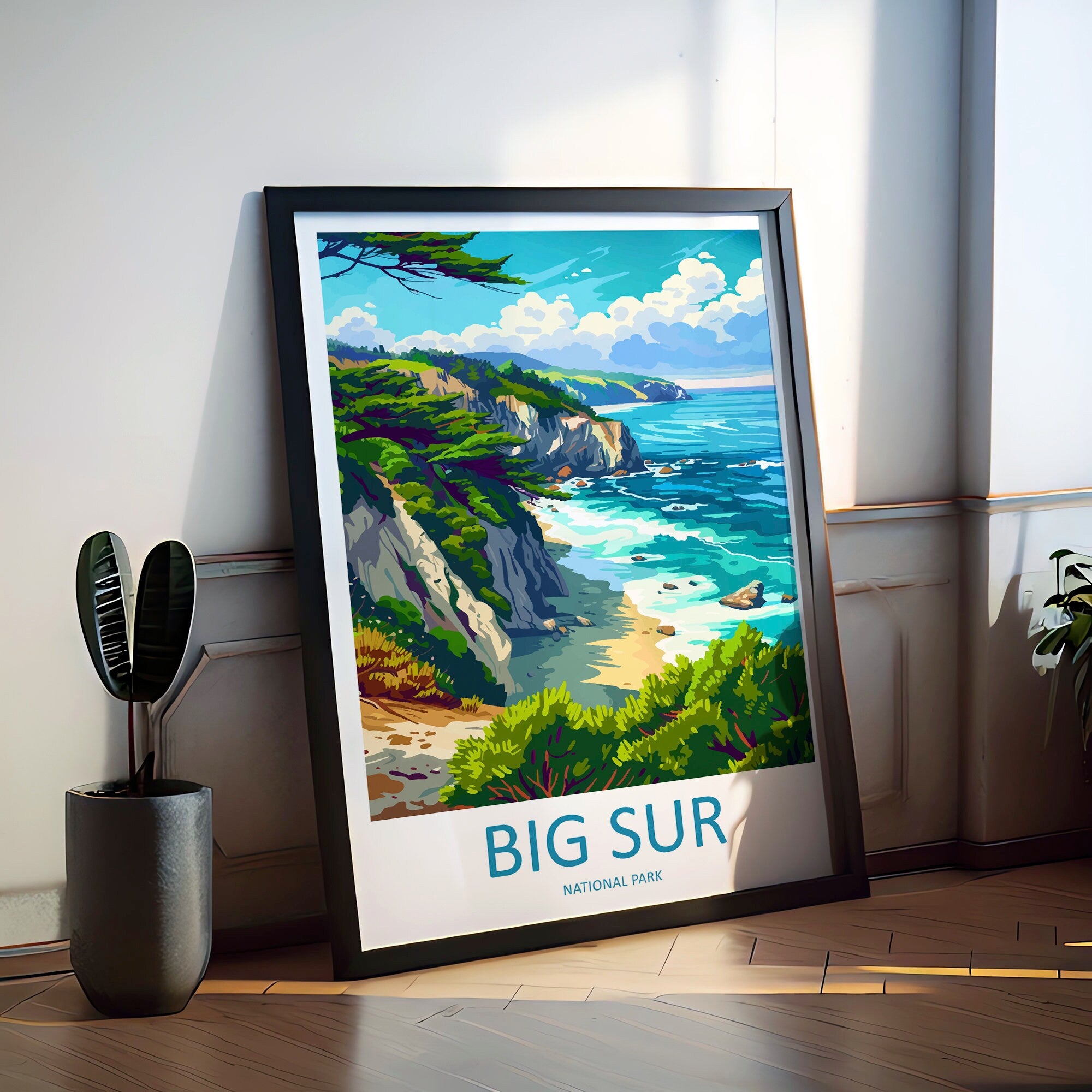 Big Sur National Park Travel Print