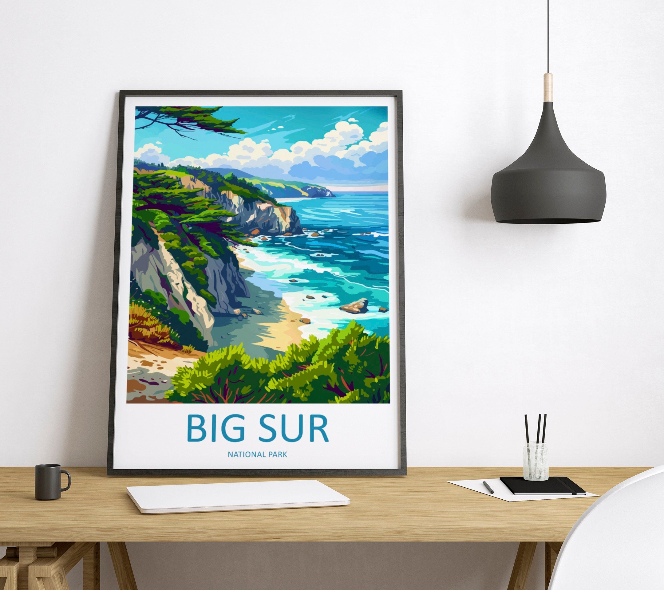 Big Sur National Park Travel Print