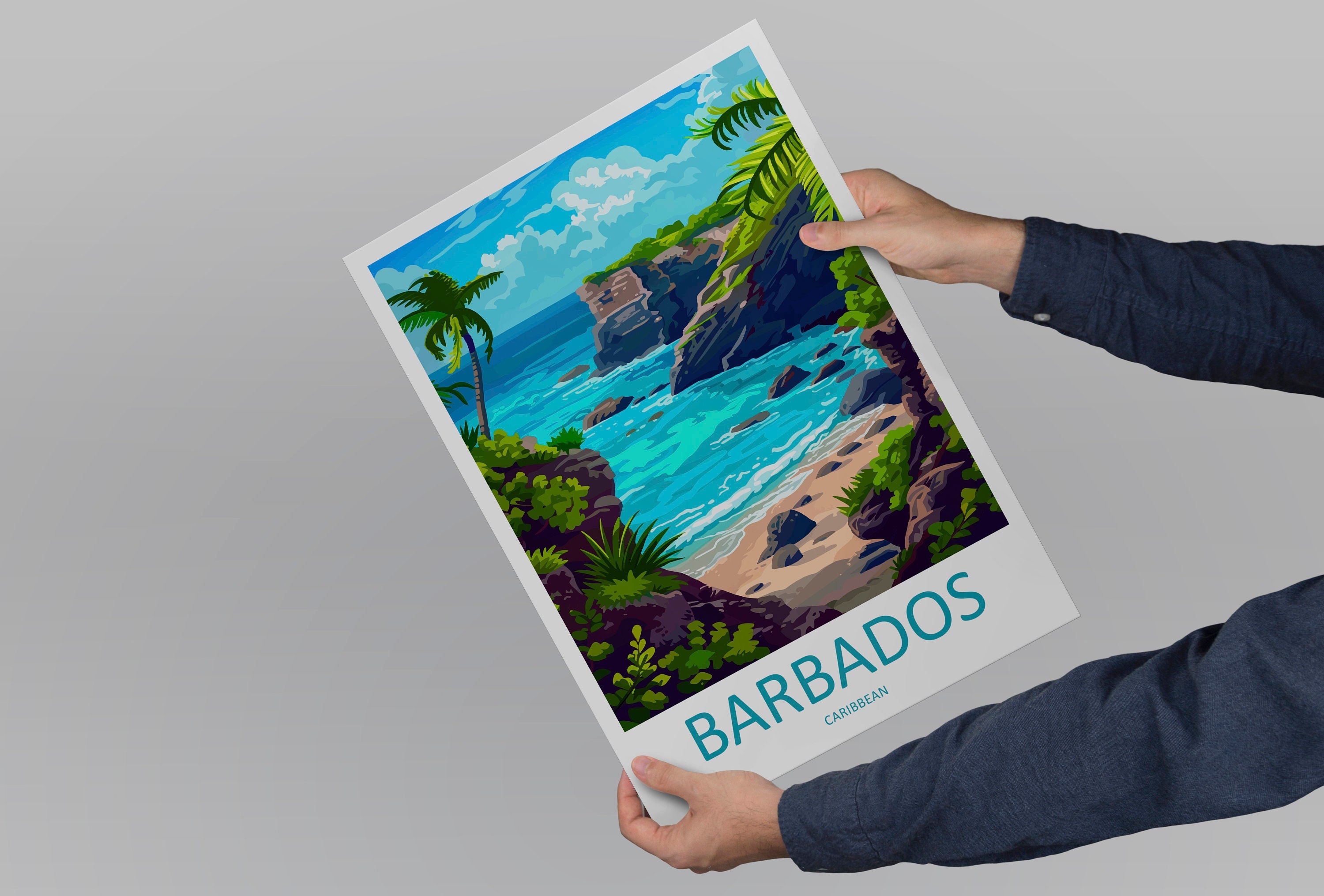 Barbados Travel Print