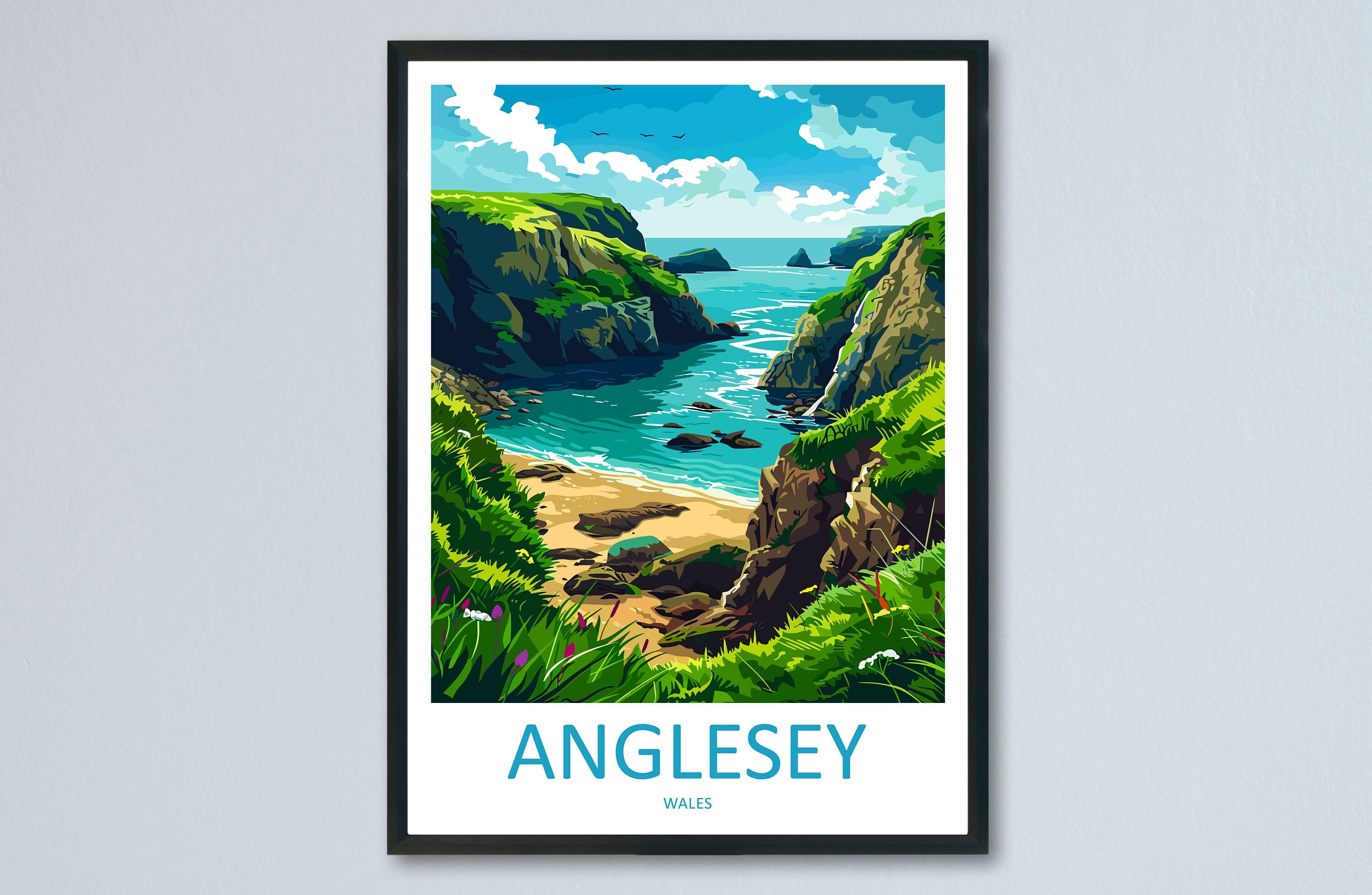 Anglesey Travel Print