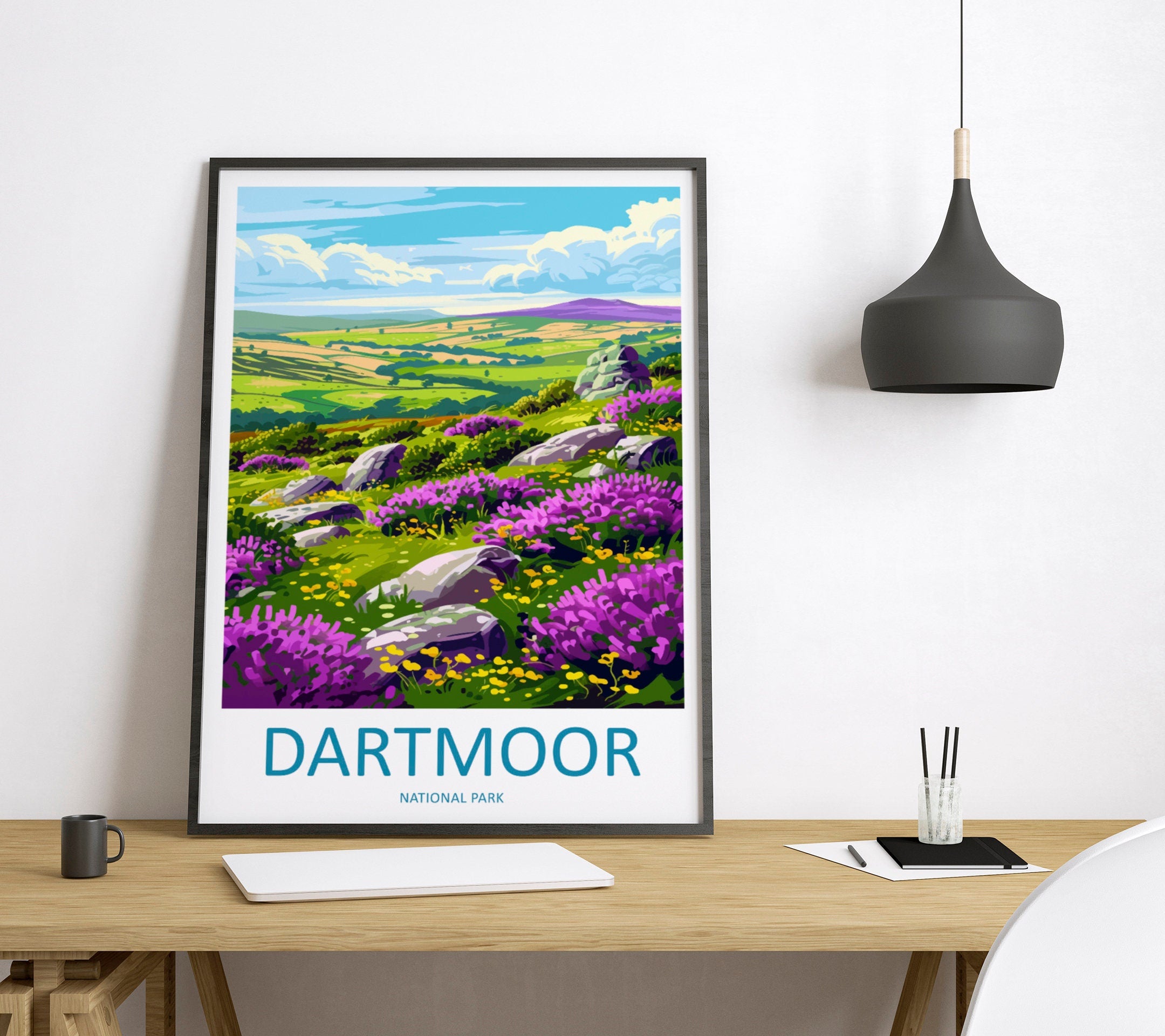 Dartmoor Travel Print