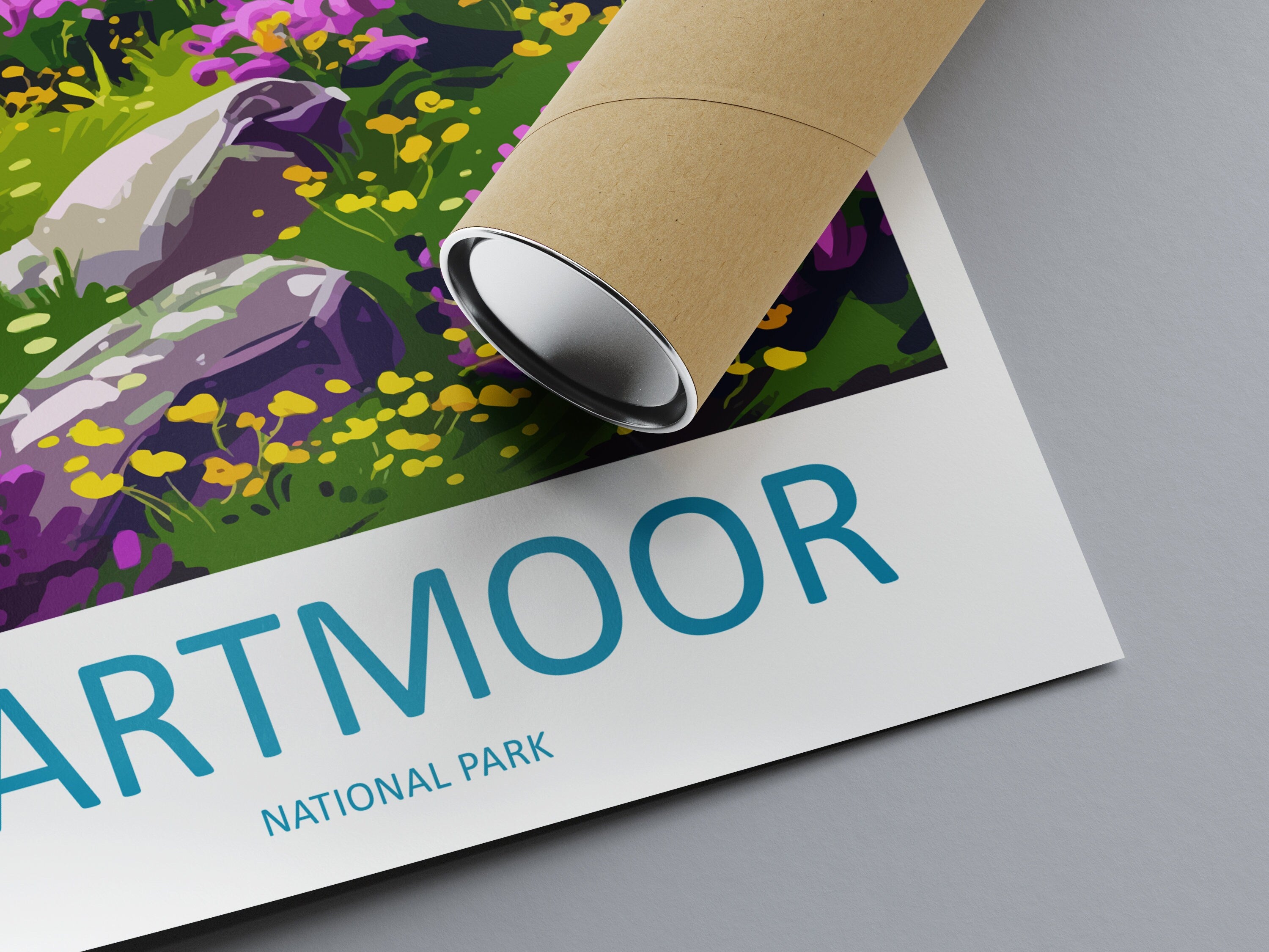 Dartmoor Travel Print