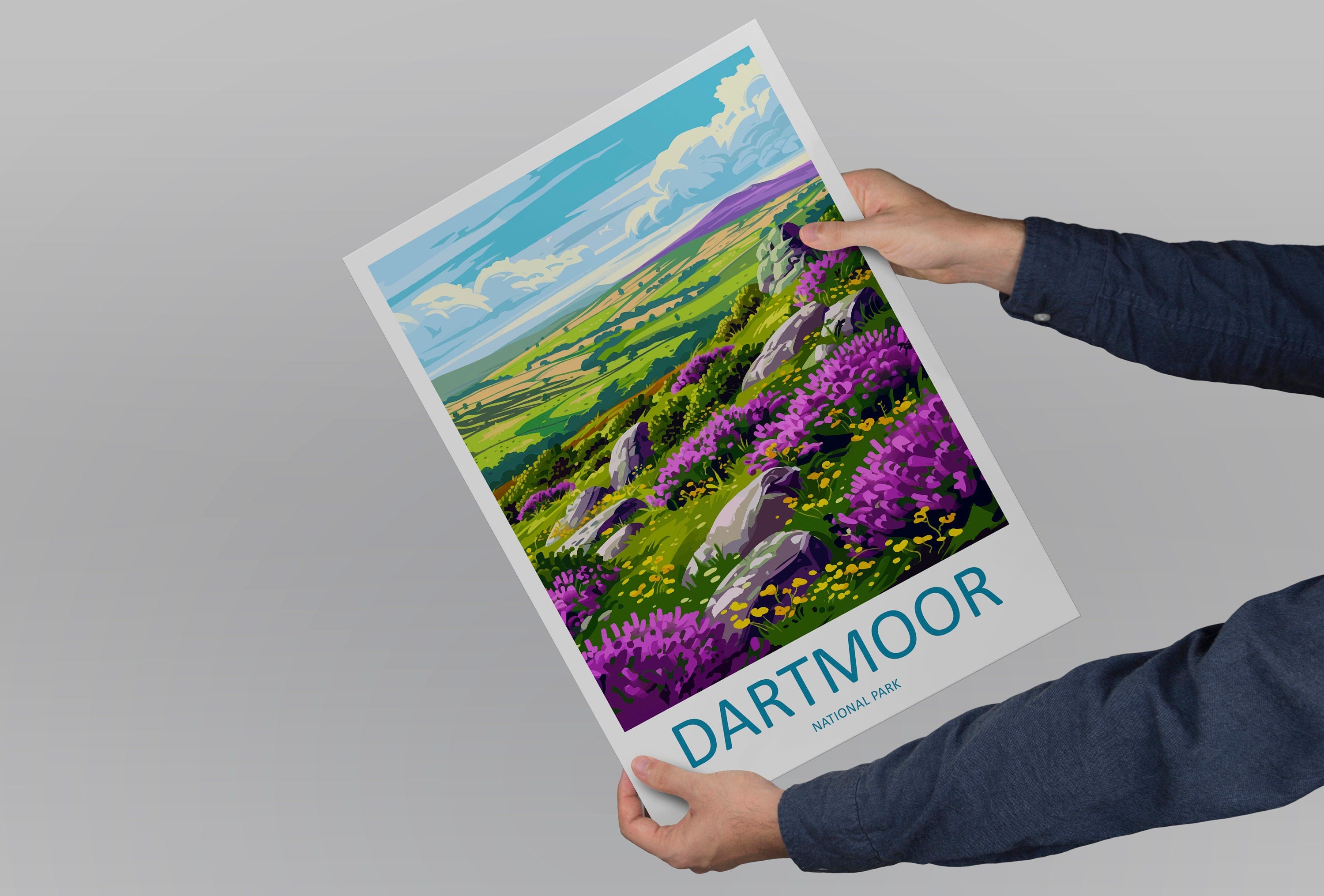 Dartmoor Travel Print