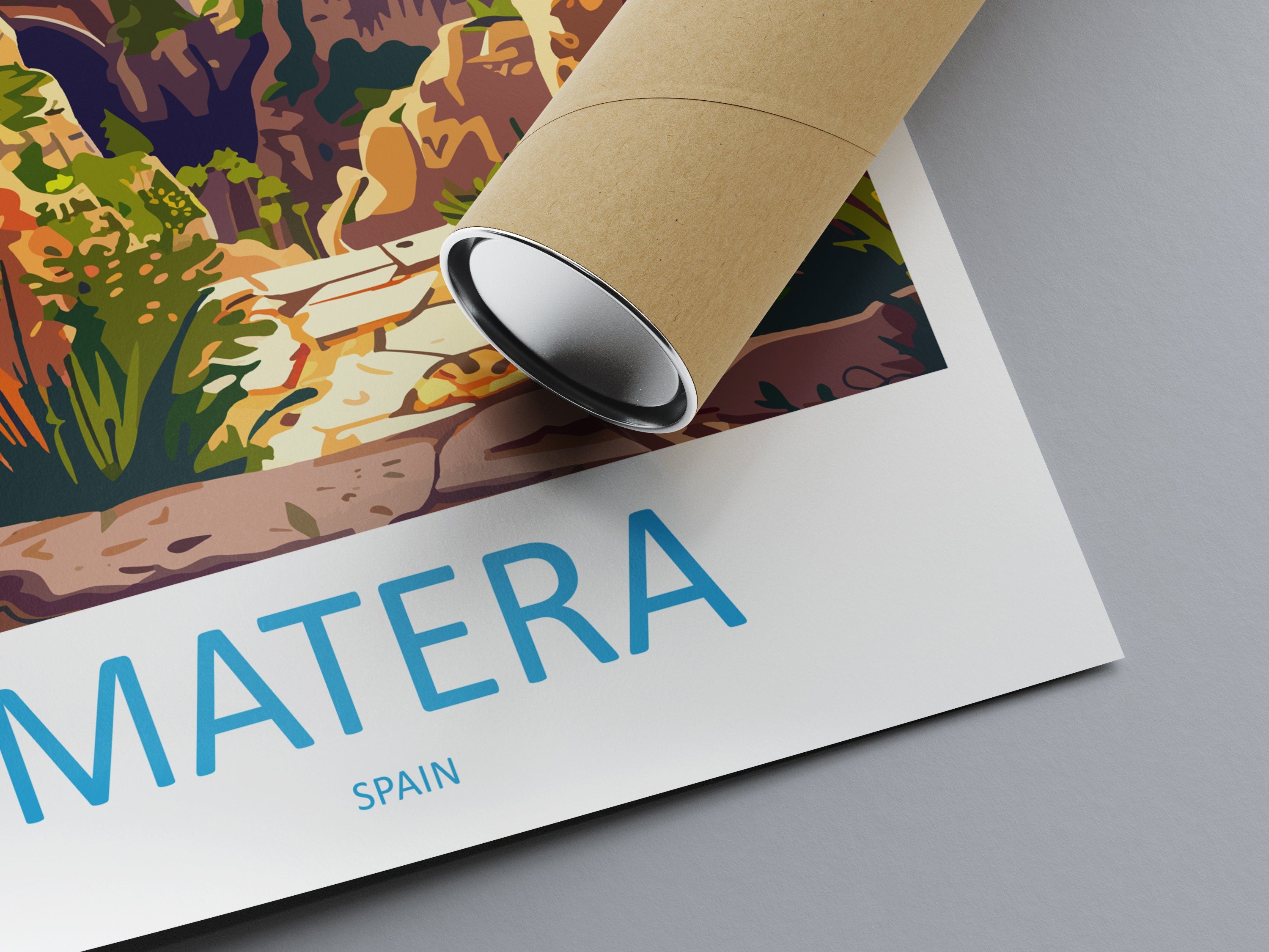 Matera Travel Print