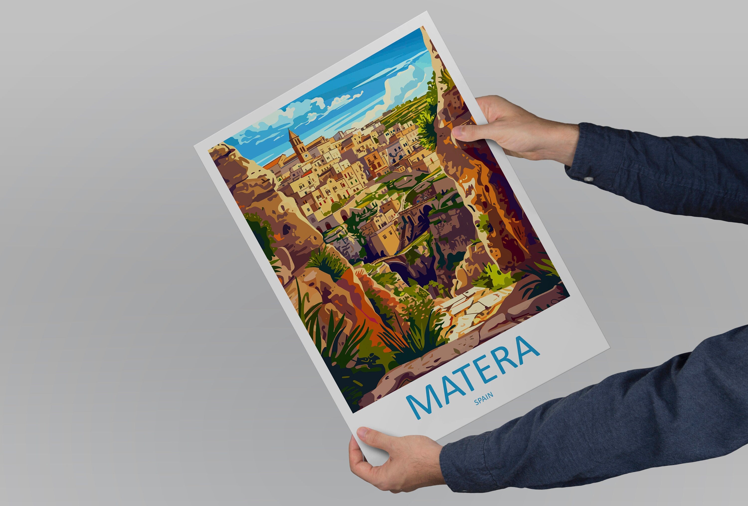 Matera Travel Print