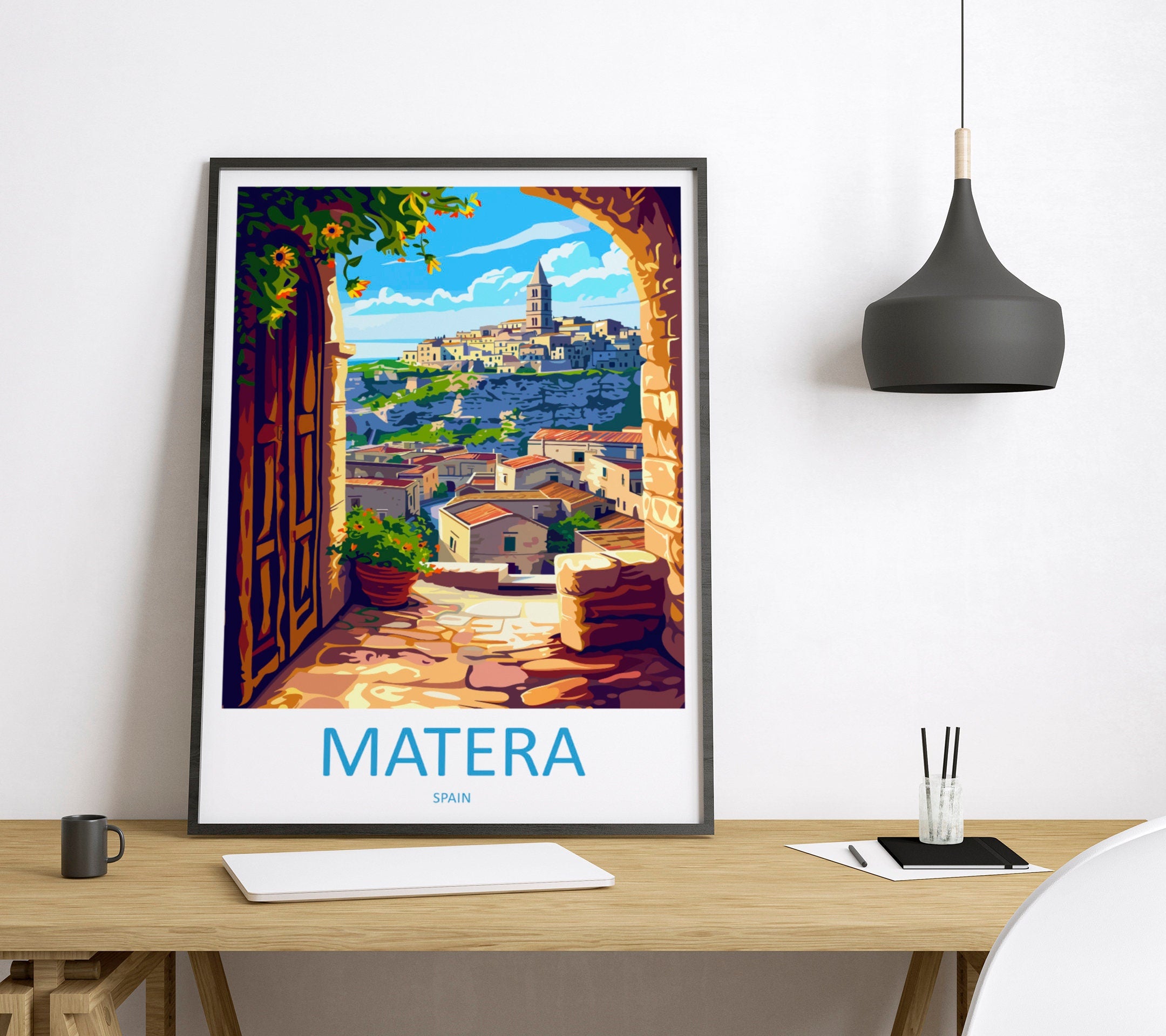 Matera Travel Print