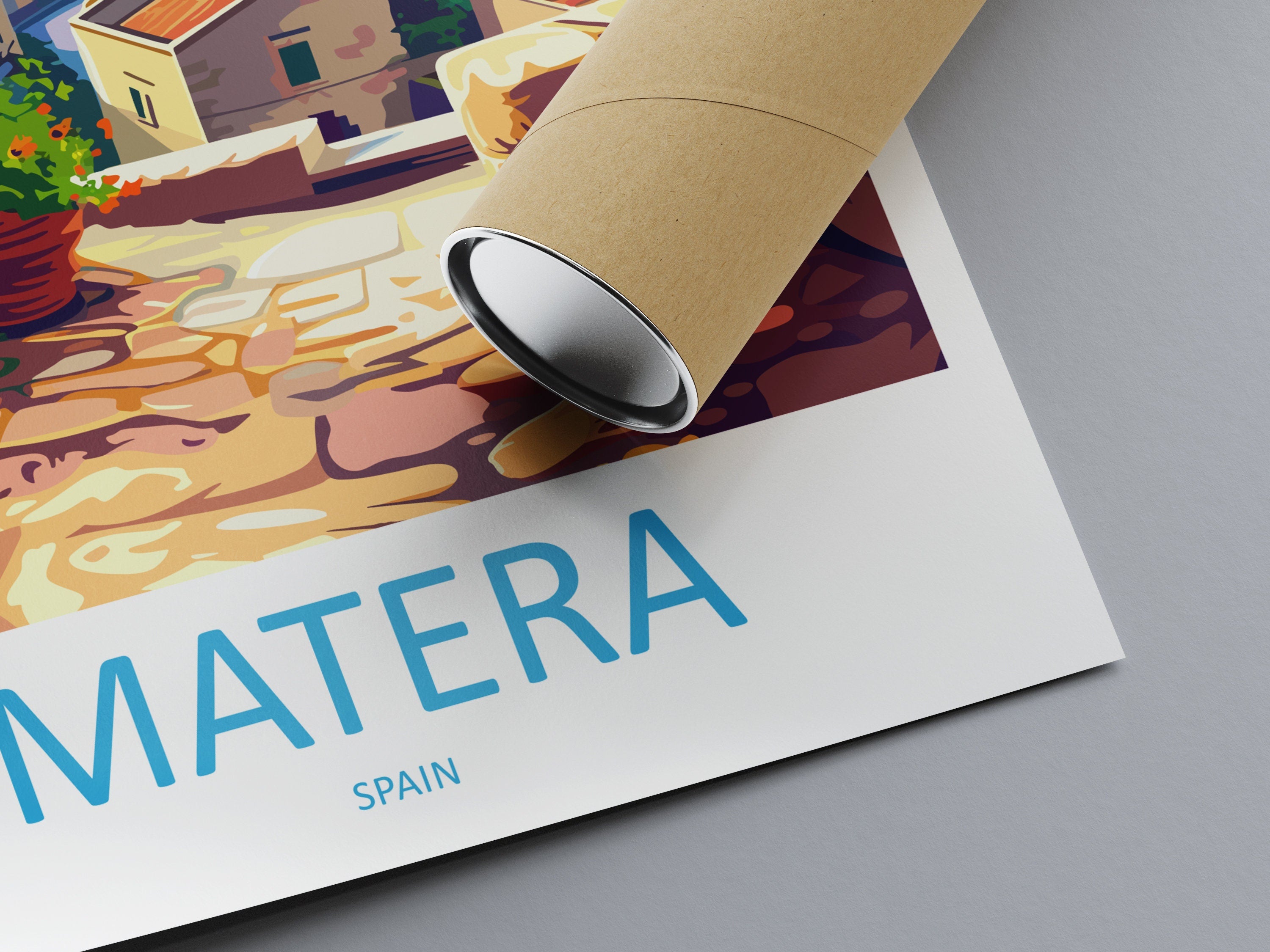 Matera Travel Print