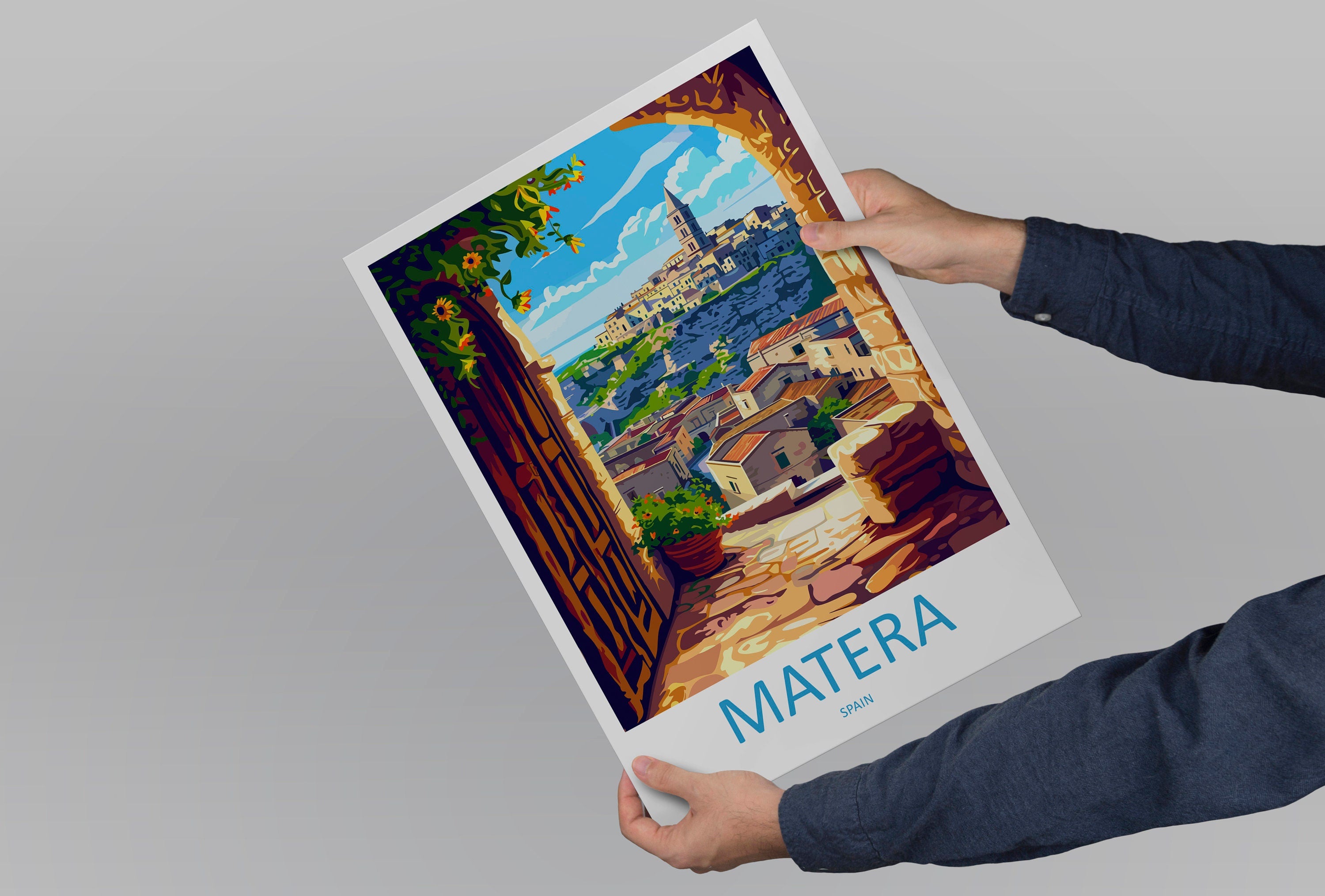 Matera Travel Print