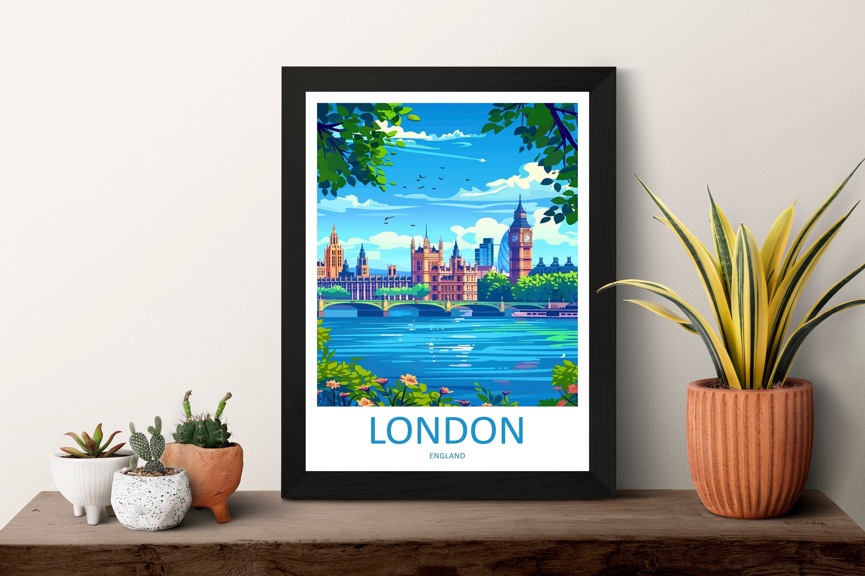 London Travel Print