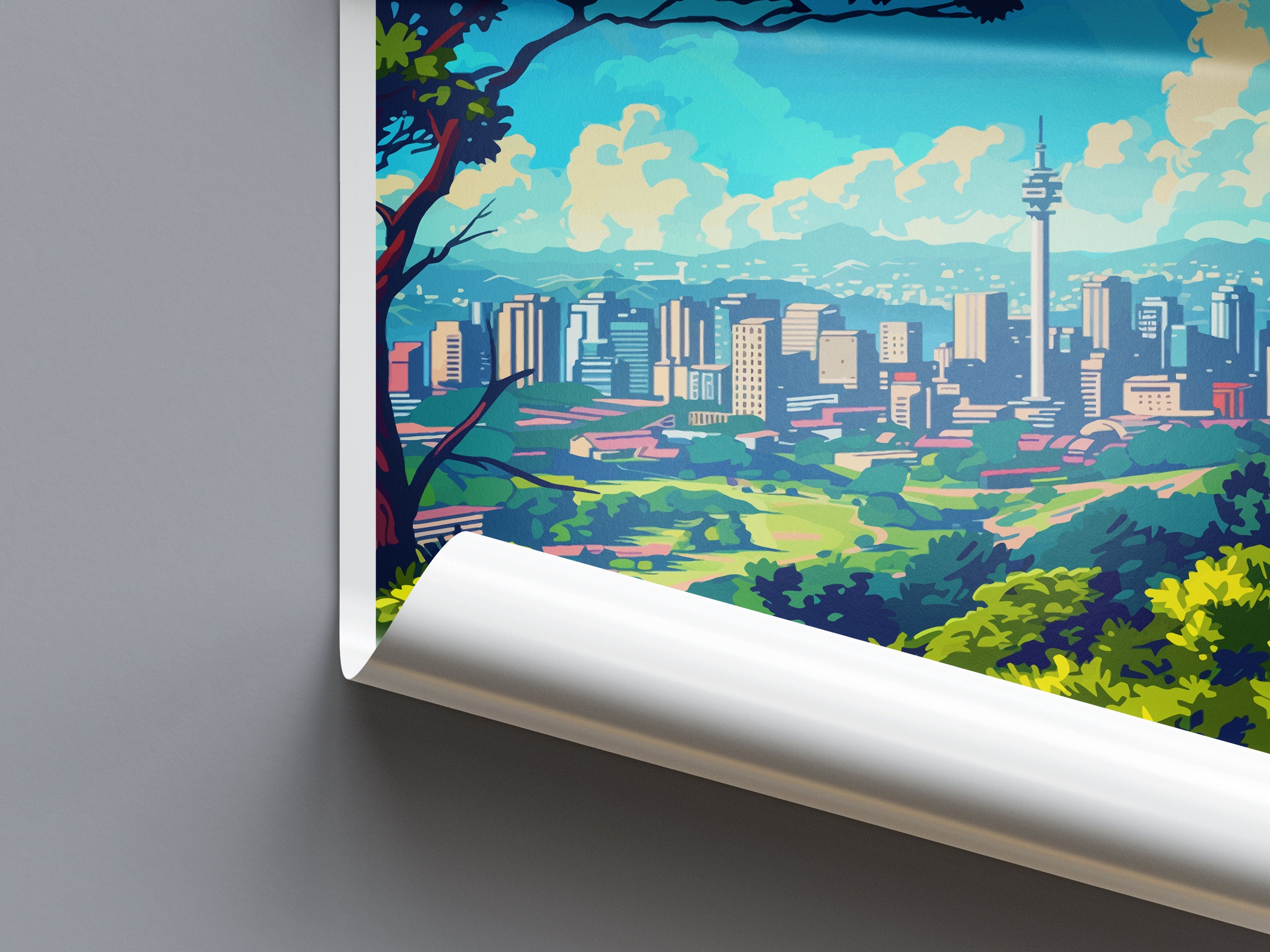 Johannesburg Travel Print