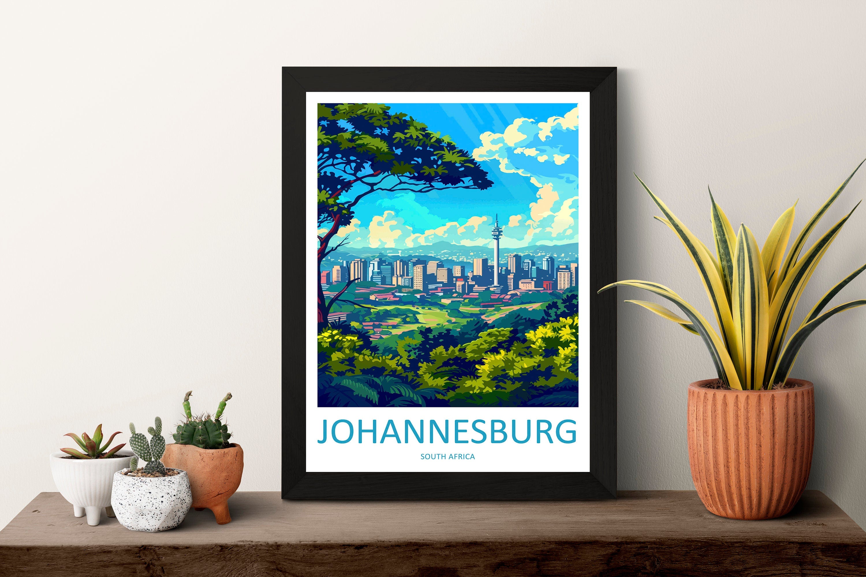 Johannesburg Travel Print