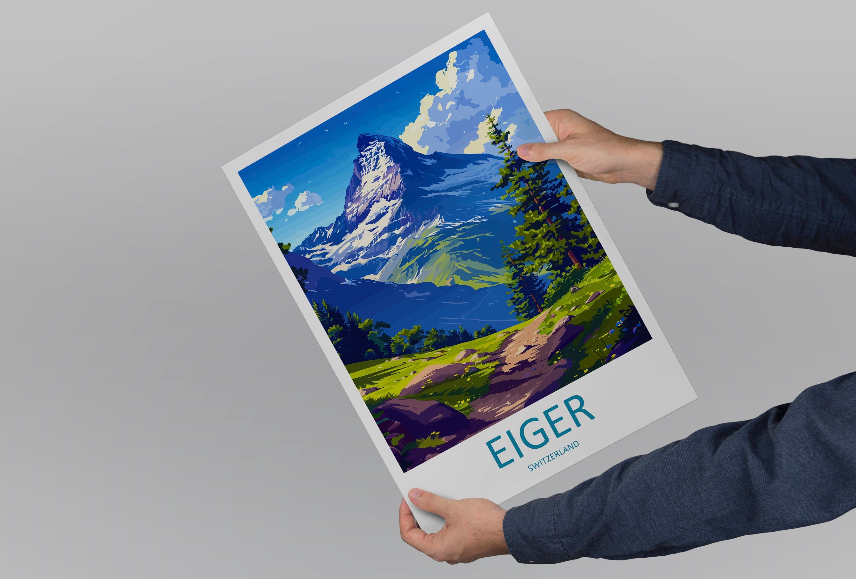 Eiger Travel Print