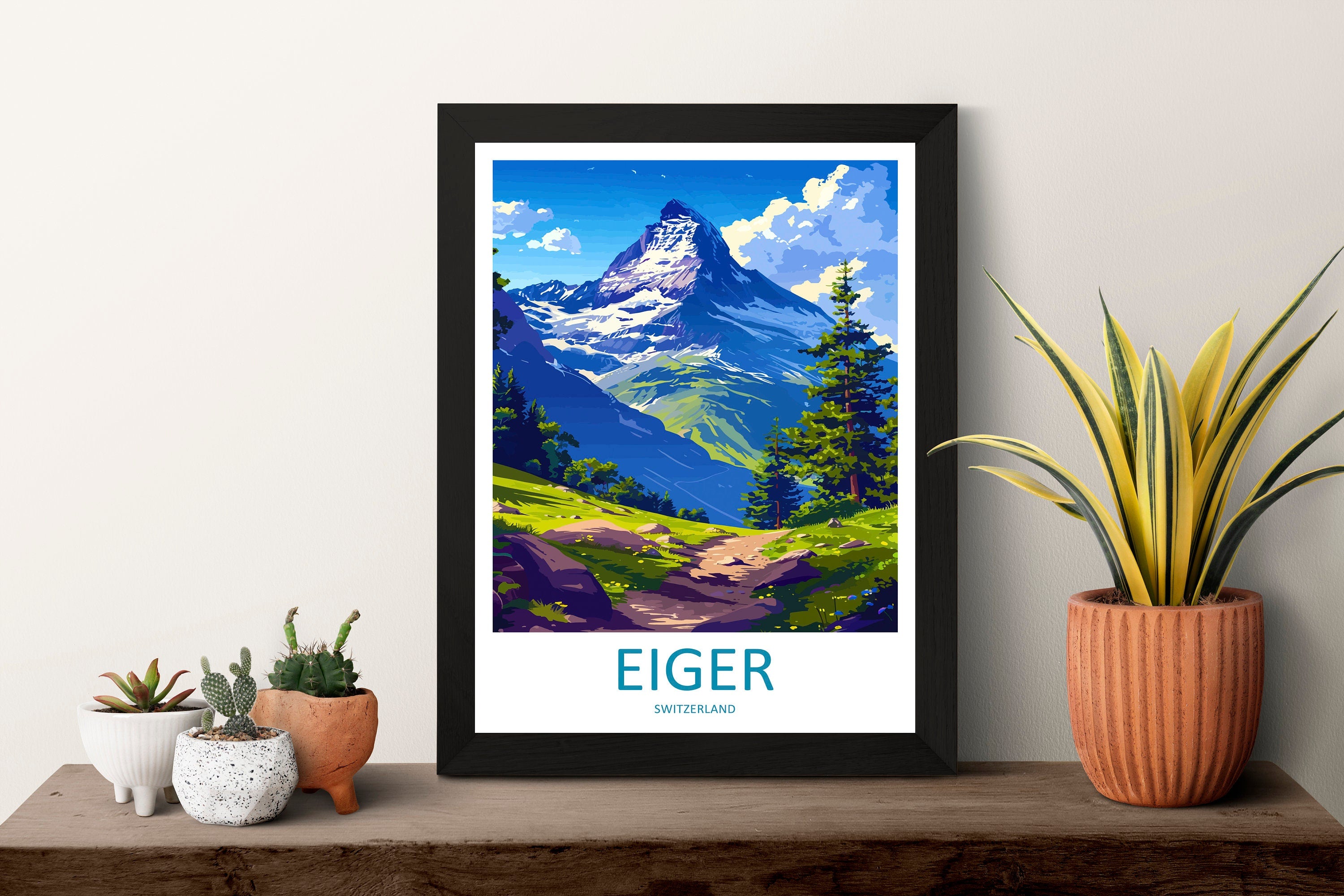 Eiger Travel Print