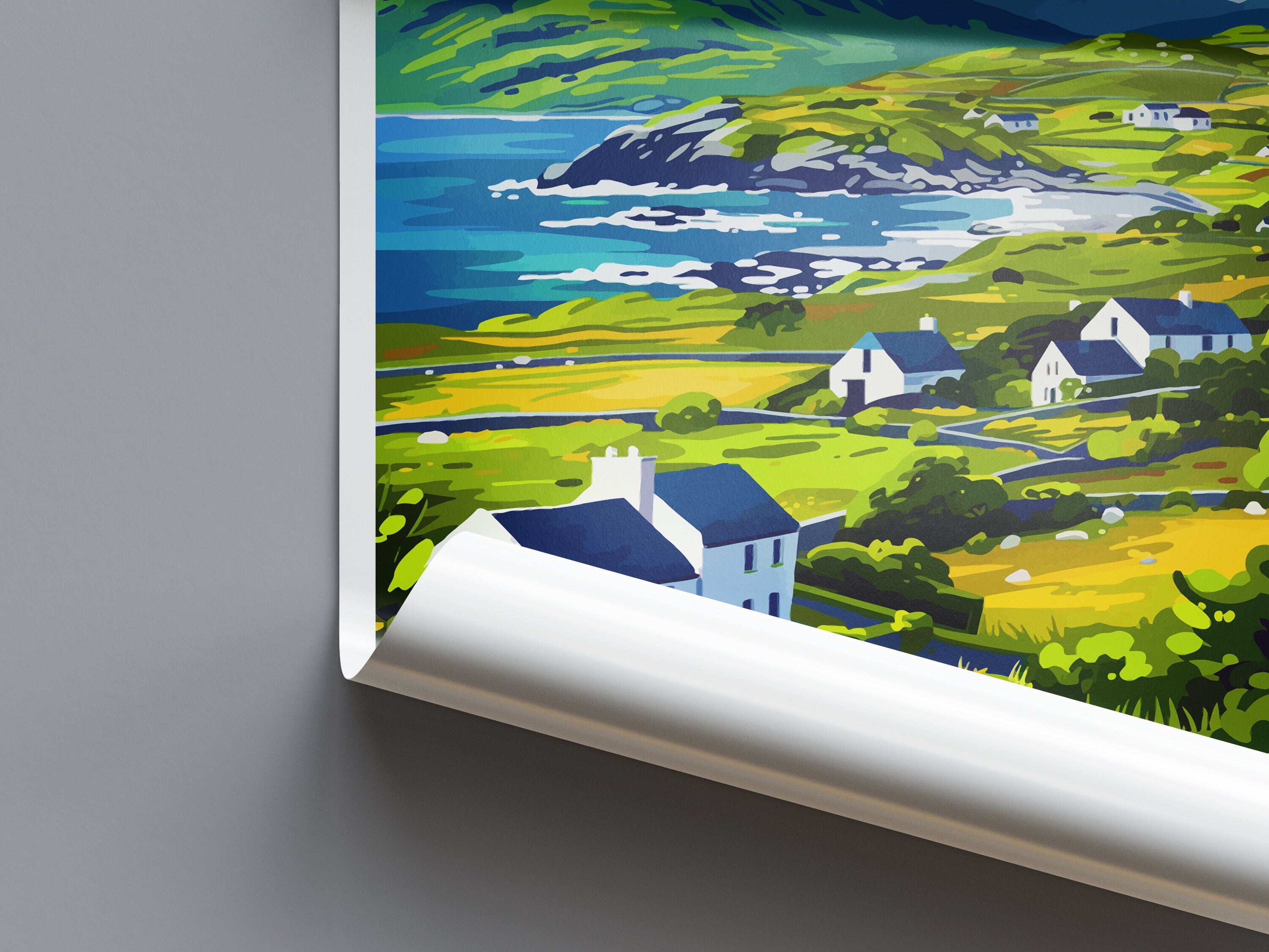 Connemara Travel Print